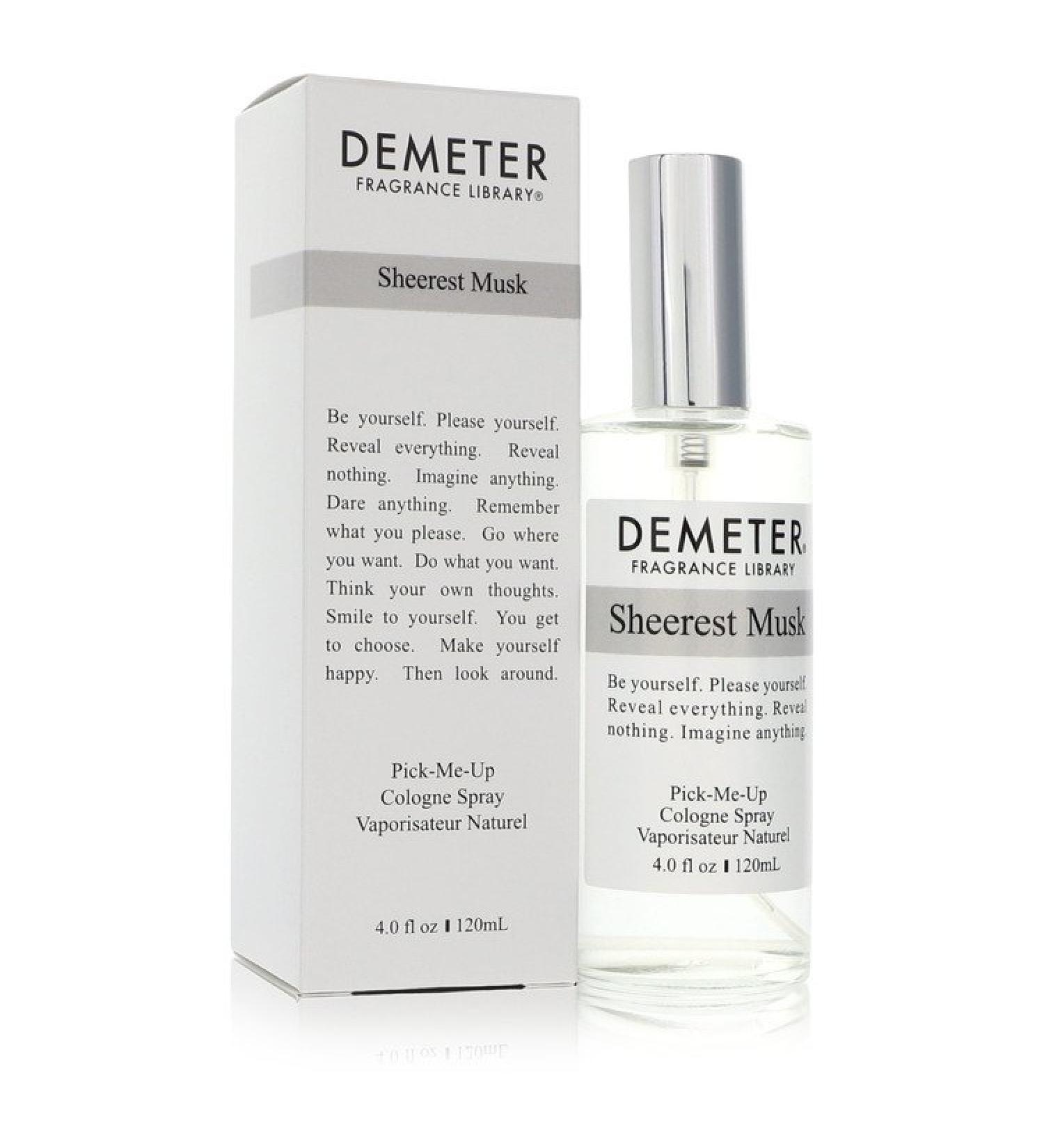 Demeter Sheerest Musk by Demeter Cologne Spray (Unisex) 4 oz for Women
