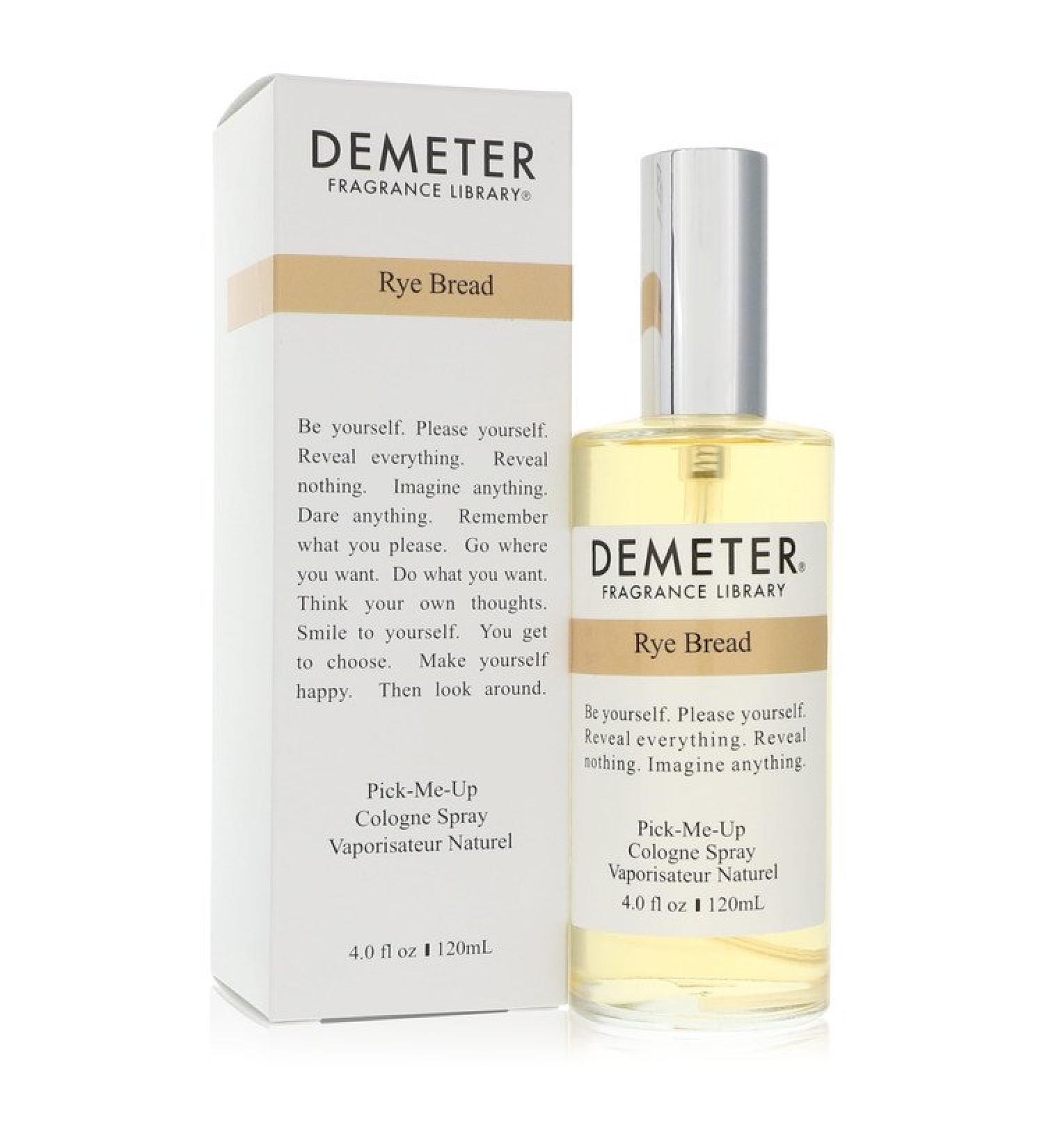 Demeter Rye Bread by Demeter Cologne Spray (Unisex) 4 oz for Women