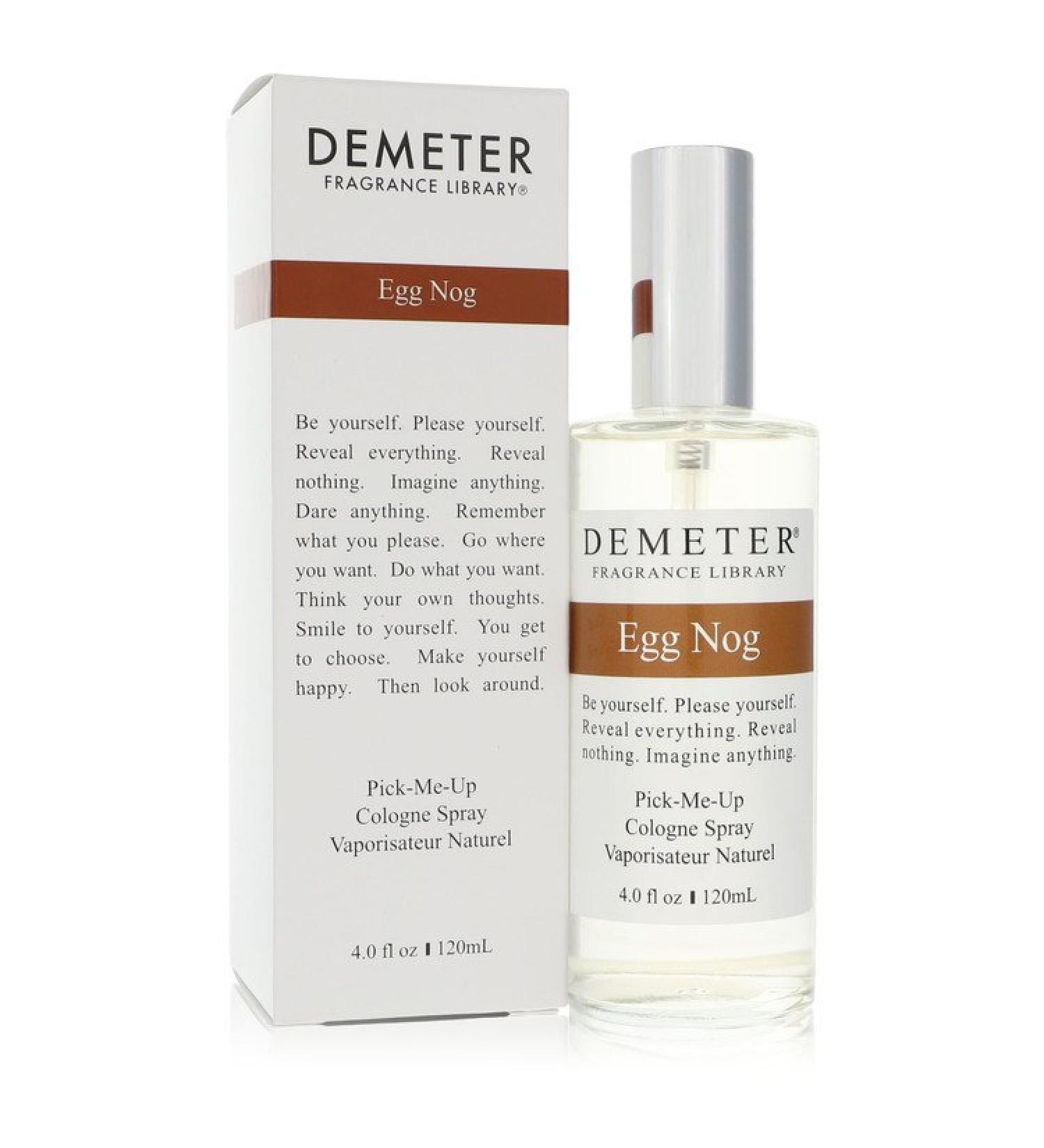 Demeter Egg Nog by Demeter Cologne Spray (Unisex) 4 oz for Women