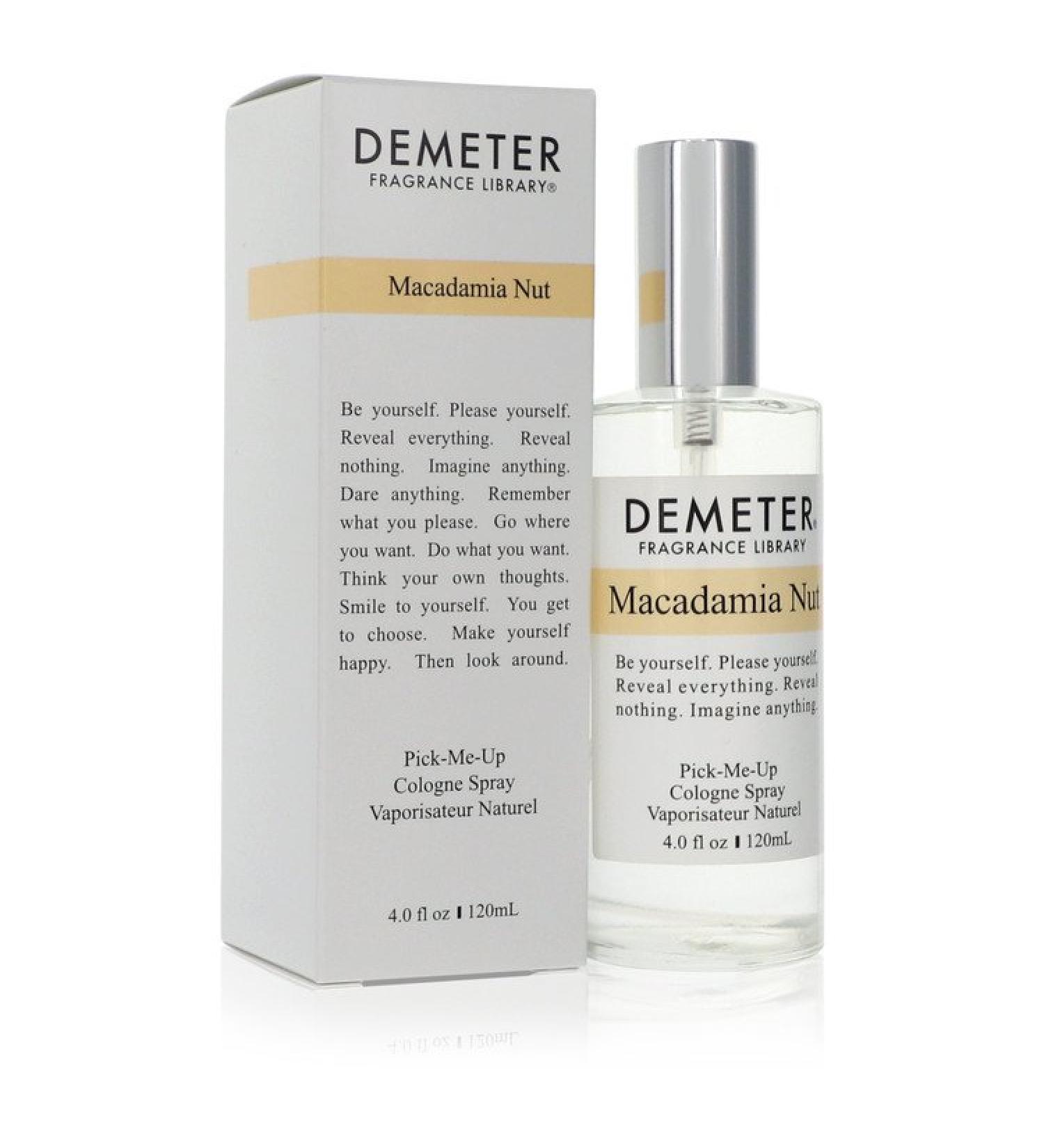 Demeter Macadamia Nut by Demeter Cologne Spray (Unisex) 4 oz for Women