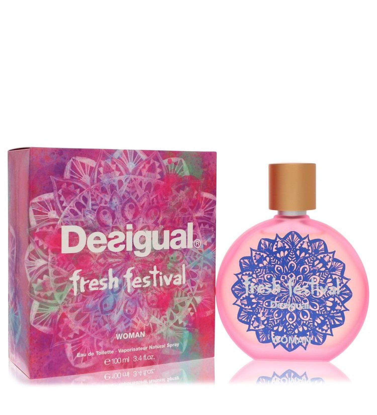 Desigual Fresh Festival by Desigual Eau De Toilette Spray 3.4 oz for Women