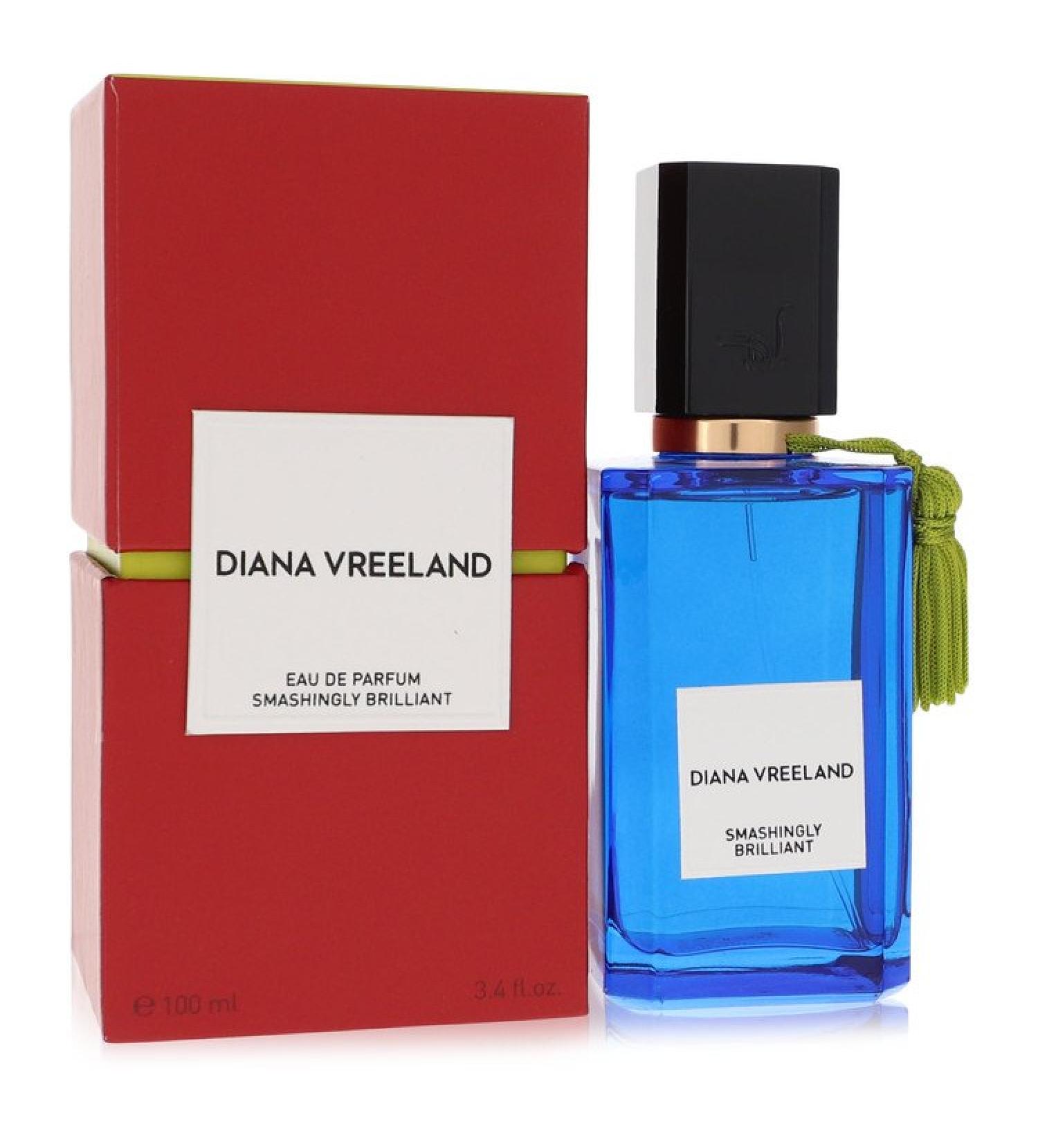 Diana Vreeland Smashingly Brilliant by Diana Vreeland Eau De Parfum Spray (Unisex) 3.4 oz for Men