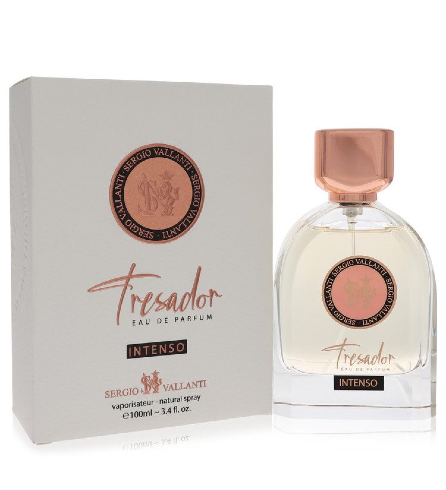 Dumont Tresador Intenso by Dumont Paris Eau De Parfum Spray (Unisex) 3.4 oz for Women