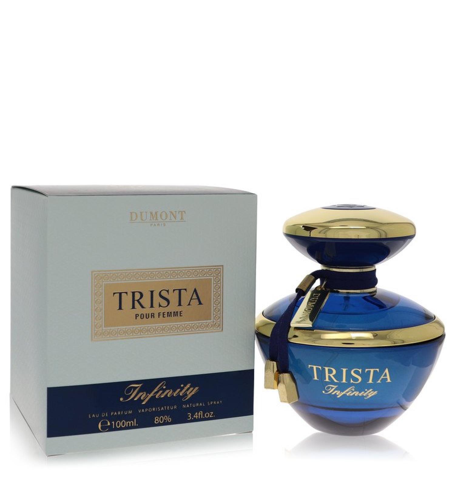 Dumont Trista Infinity by Dumont Paris Eau De Parfum Spray 3.4 oz for Women