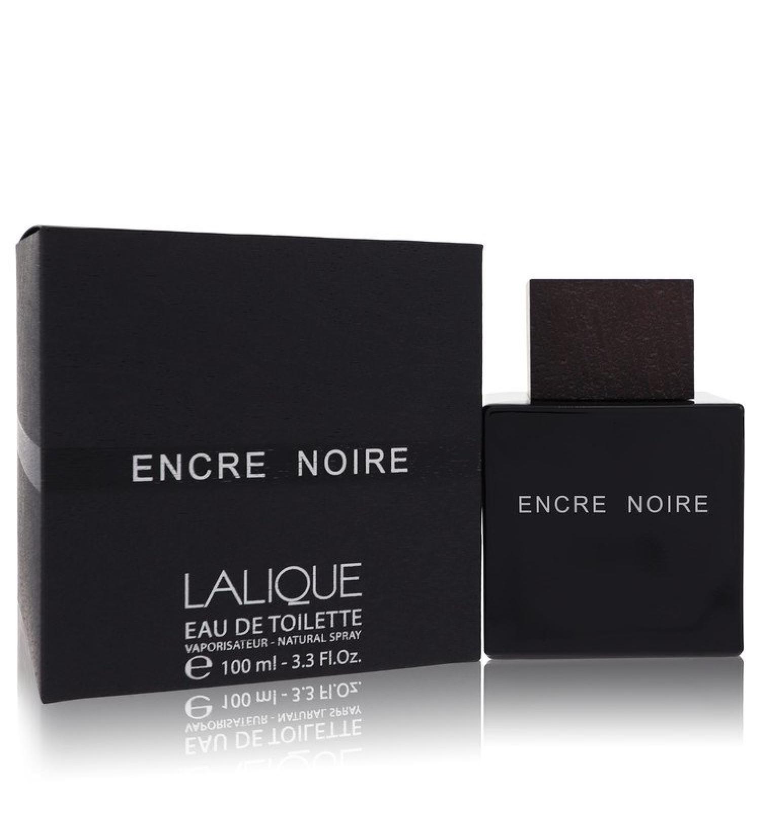 Encre Noire by Lalique Eau De Toilette Spray 3.4 oz for Men