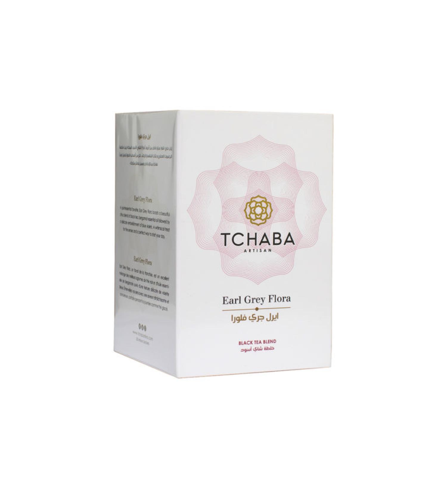 Tchaba Tea Earl Grey Flora 20 Sachets | 40 Cups - Buy Online on GoSupps.com