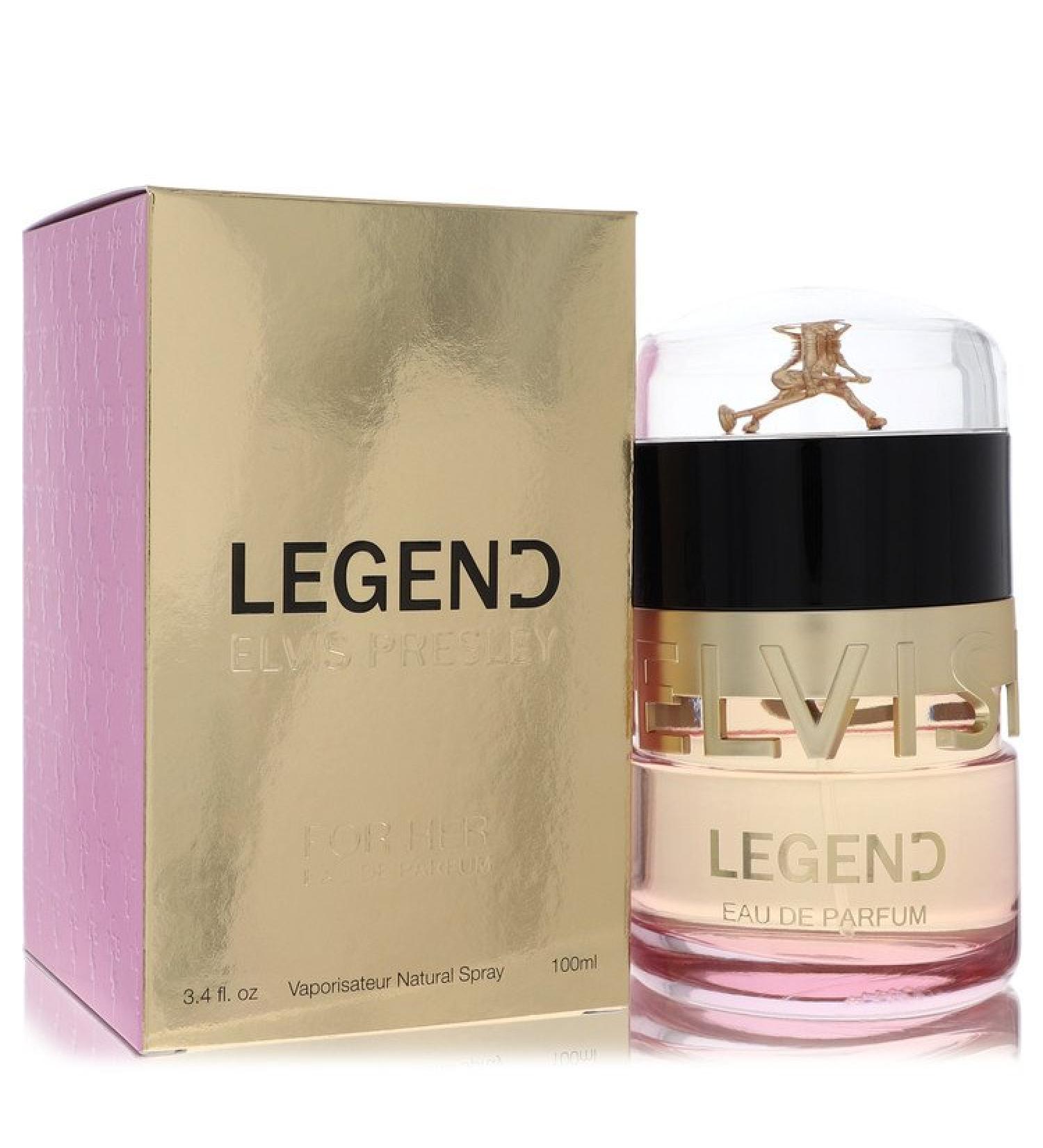 Elvis Presley Legend by Bellevue Brands Eau De Parfum Spray 3.4 oz for Women