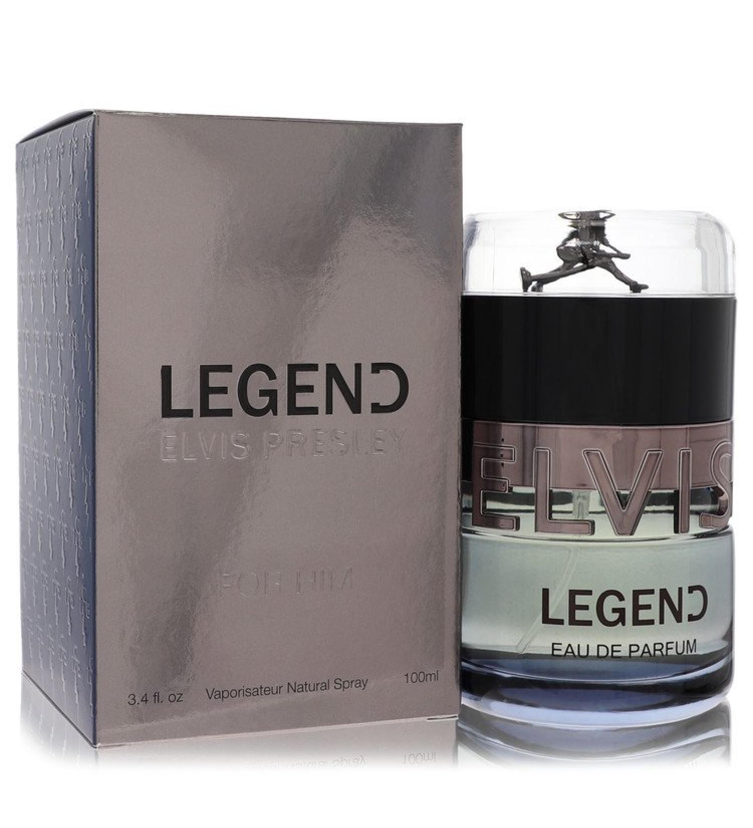 Elvis Presley Legend by Bellevue Brands Eau De Parfum Spray 3.4 oz for Men