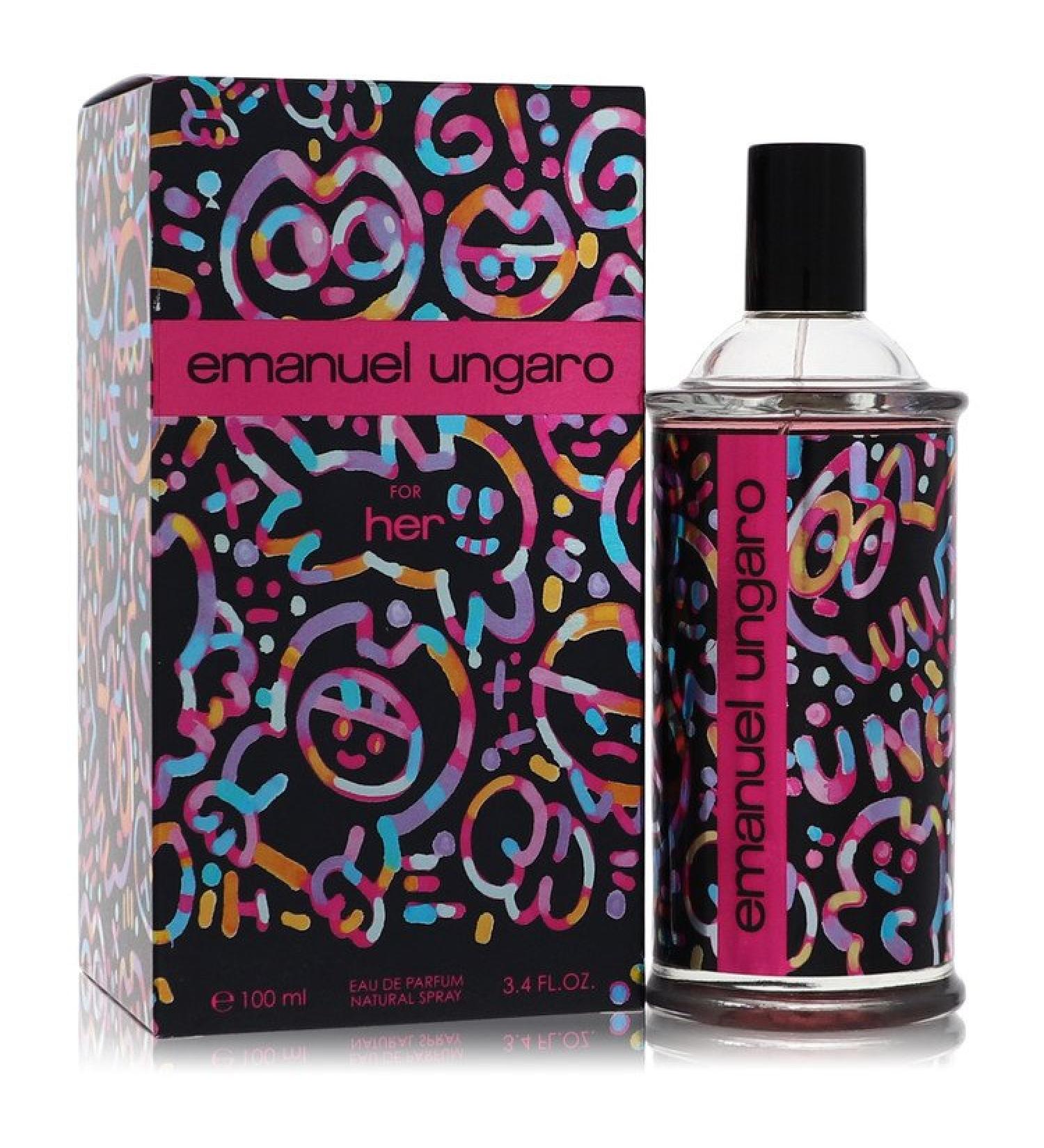 Emanuel Ungaro For Her by Ungaro Eau De Parfum Spray 3.4 oz for Women