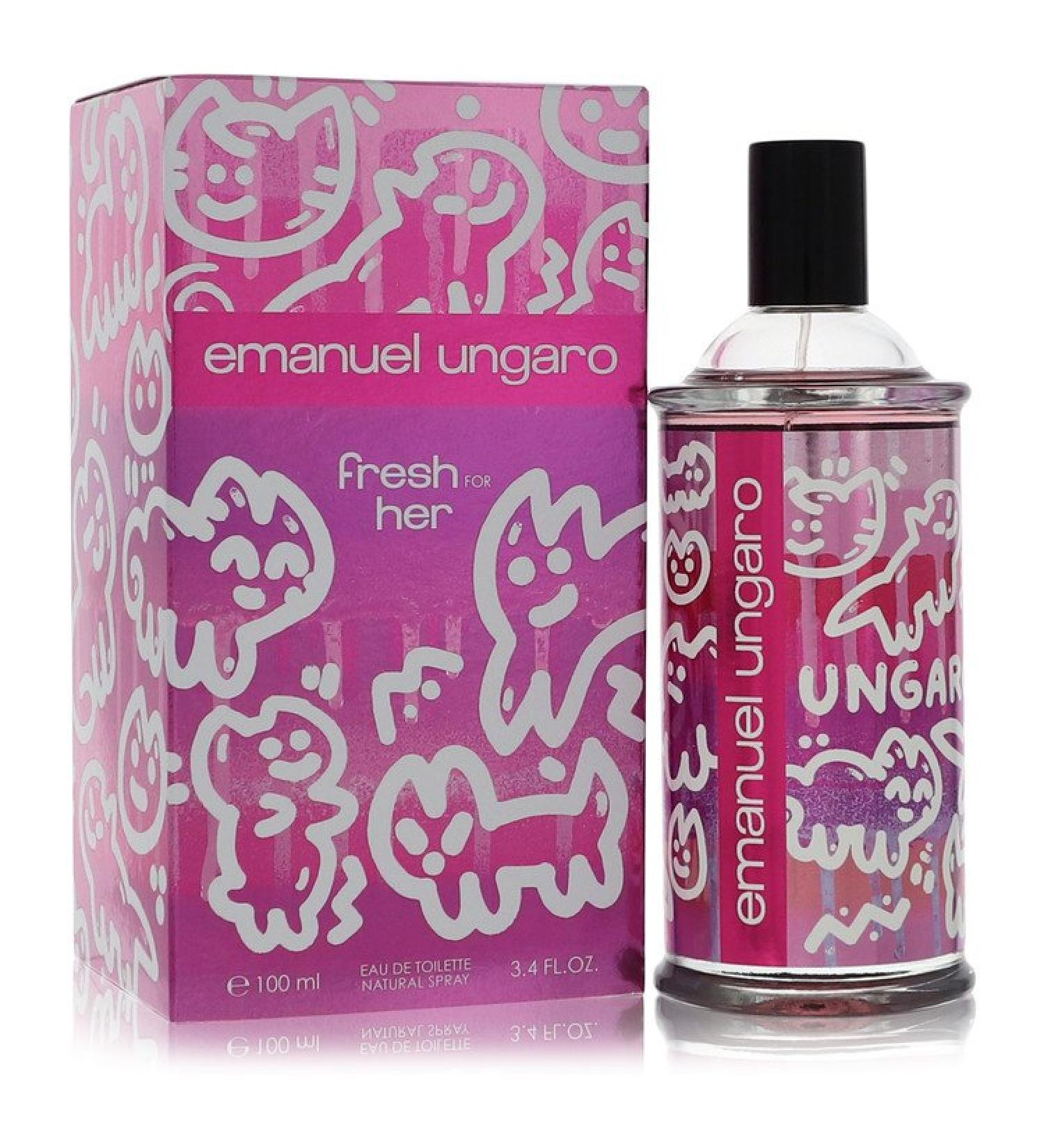 Emanuel Ungaro Fresh For Her by Ungaro Eau De Toilette Spray 3.4 oz for Women