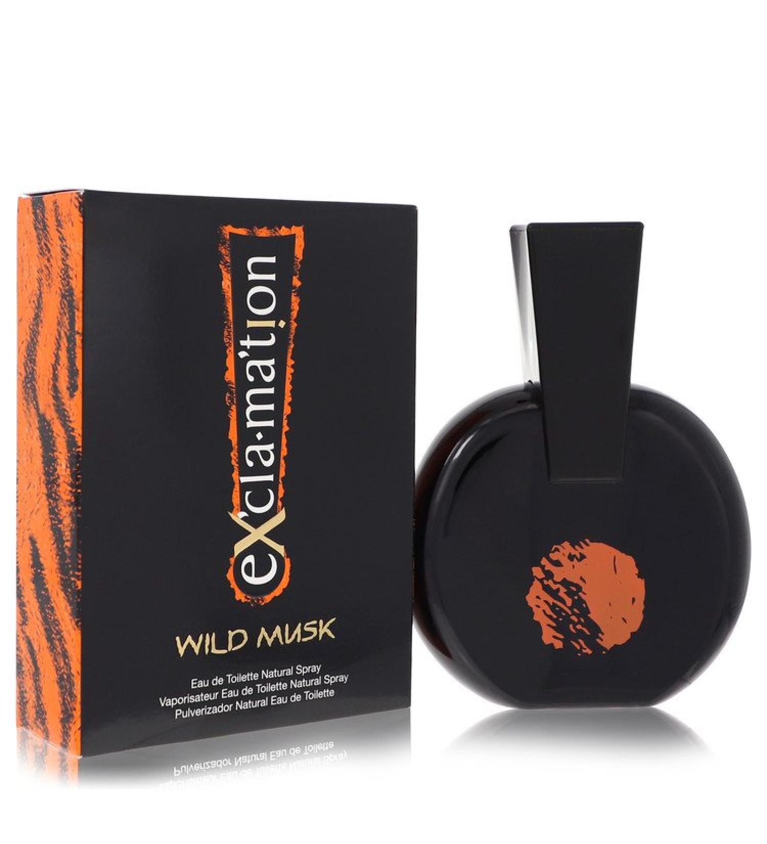 Exclamation Wild Musk by Coty Eau De Toilette Spray 3.4 oz for Women