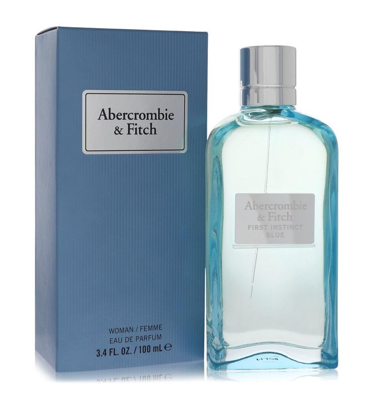 First Instinct Blue by Abercrombie & Fitch Eau De Parfum Spray 3.4 oz for Women