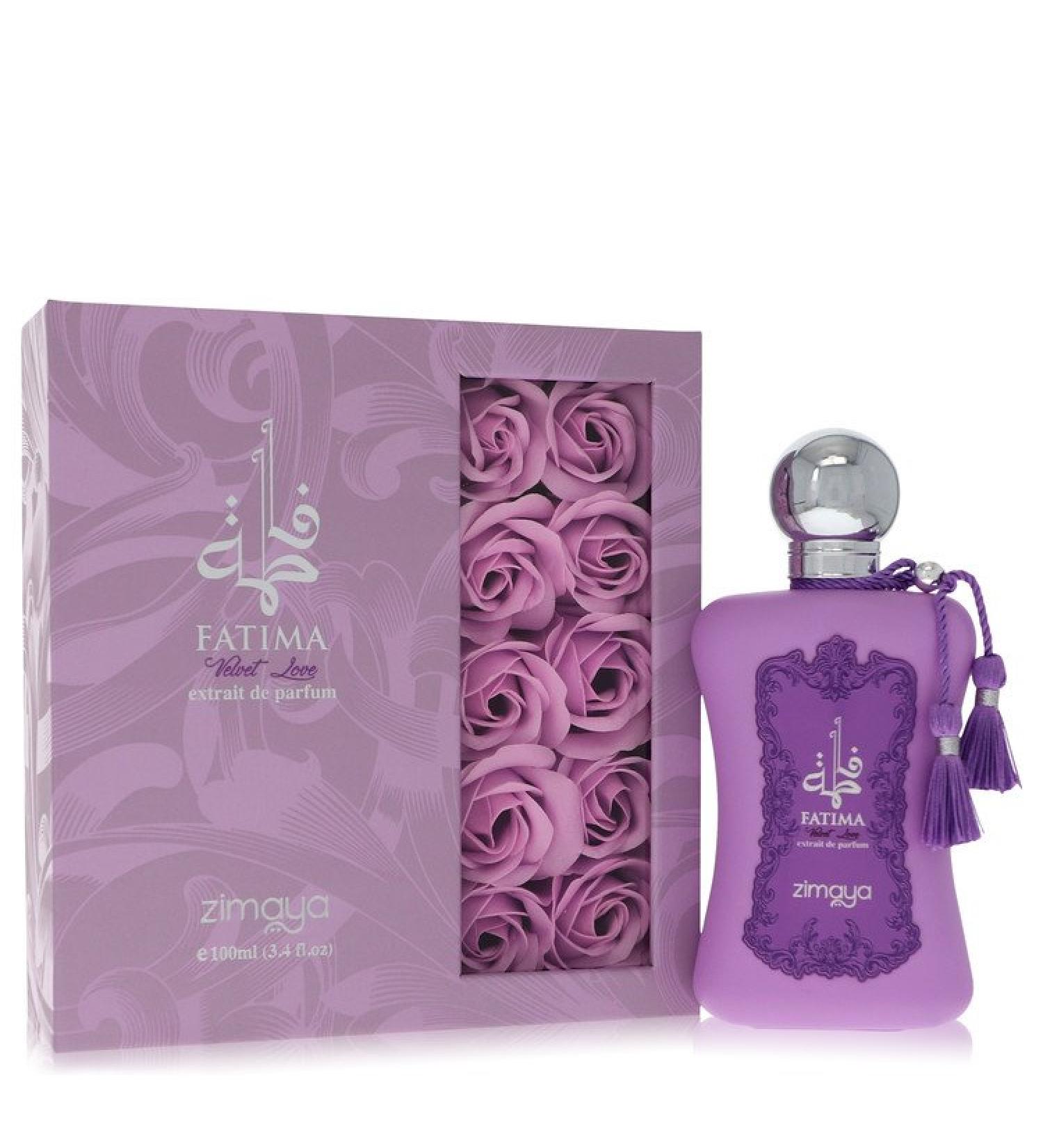 Afnan Fatima Velvet Love by Afnan Extrait De Parfum Spray 3.4 oz for Women