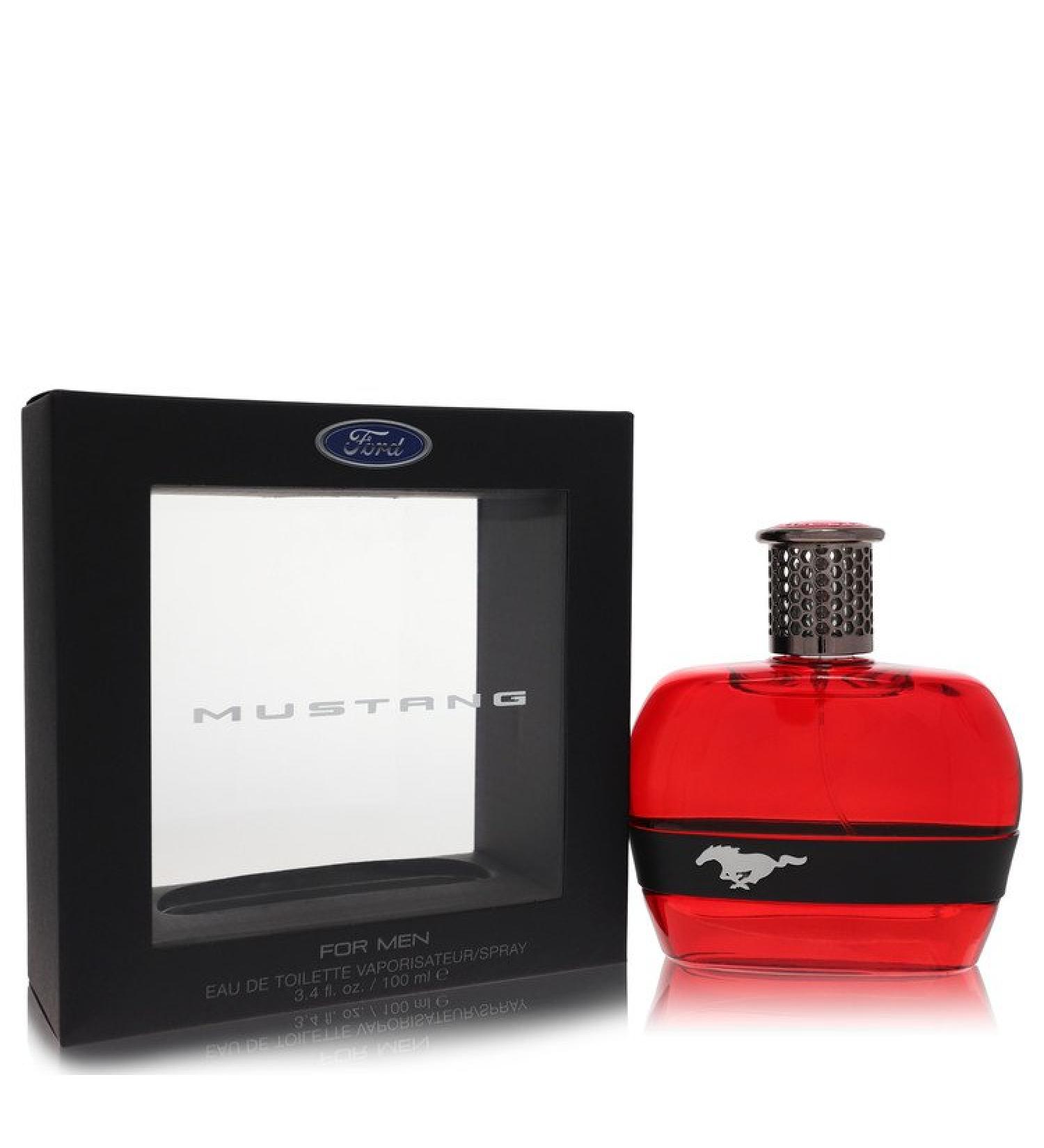 Ford Mustang Red by Estee Lauder Eau De Toilette Spray 3.4 oz for Men