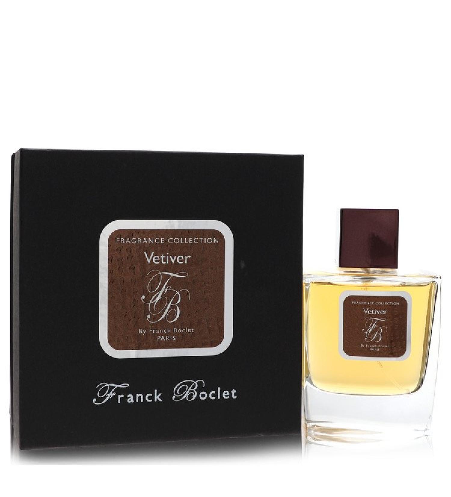 Franck Boclet Vetiver by Franck Boclet Eau De Parfum Spray (Unisex) 3.3 oz for Women