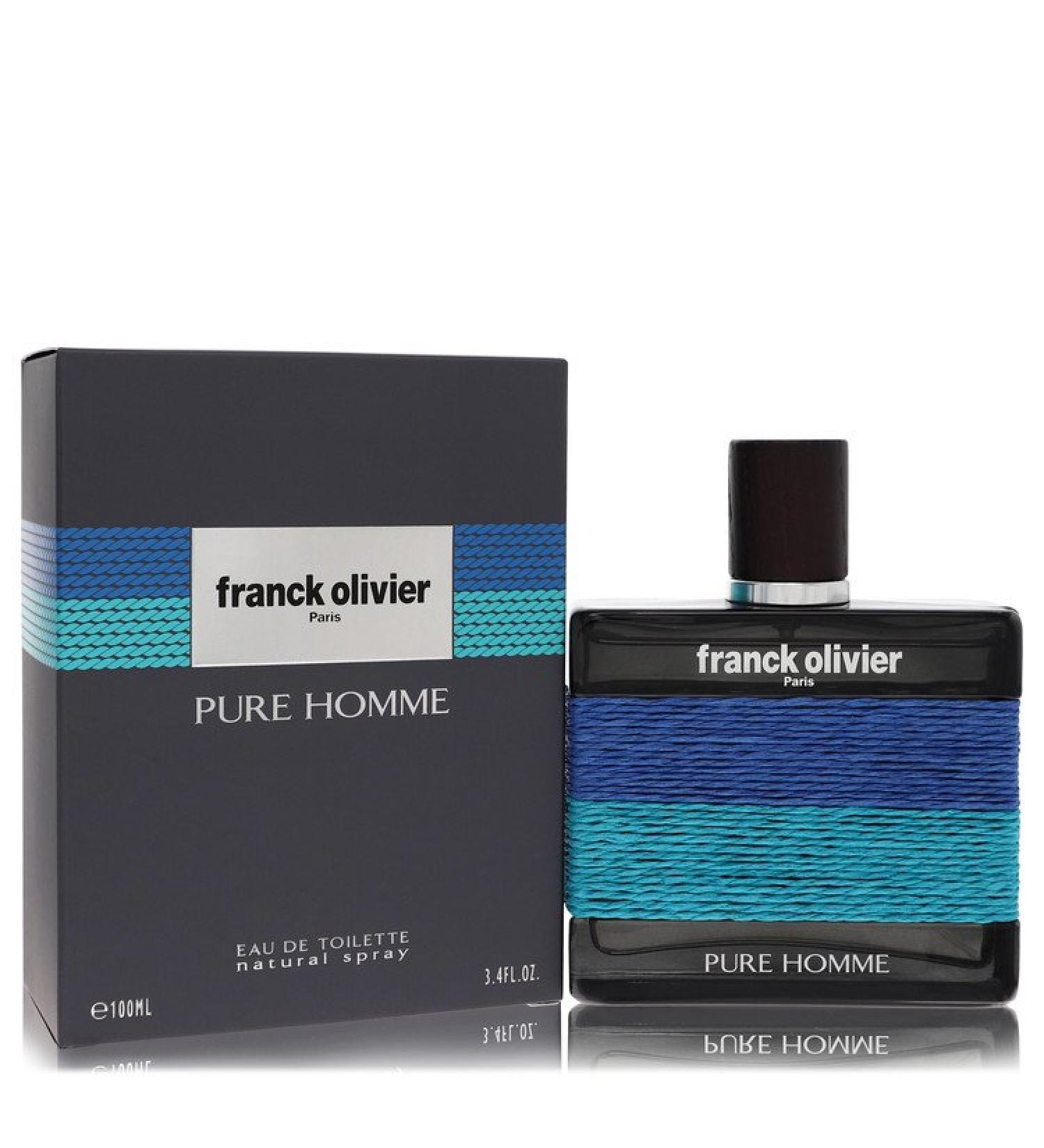 Franck Olivier Pure Homme by Franck Olivier Eau De Toilette Spray 3.4 oz for Men