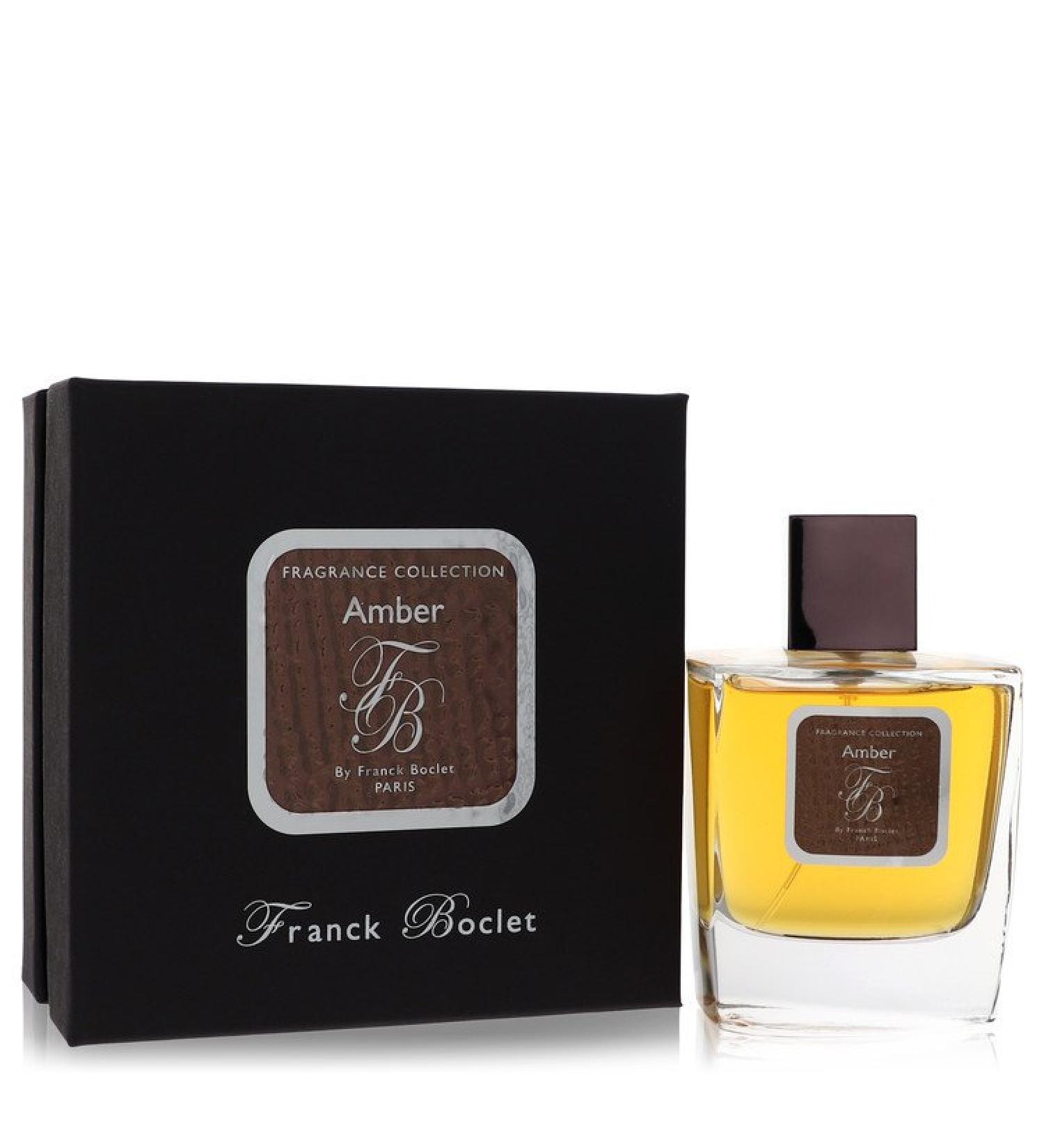 Franck Boclet Amber by Franck Boclet Eau De Parfum Spray (Unisex) 3.4 oz for Men