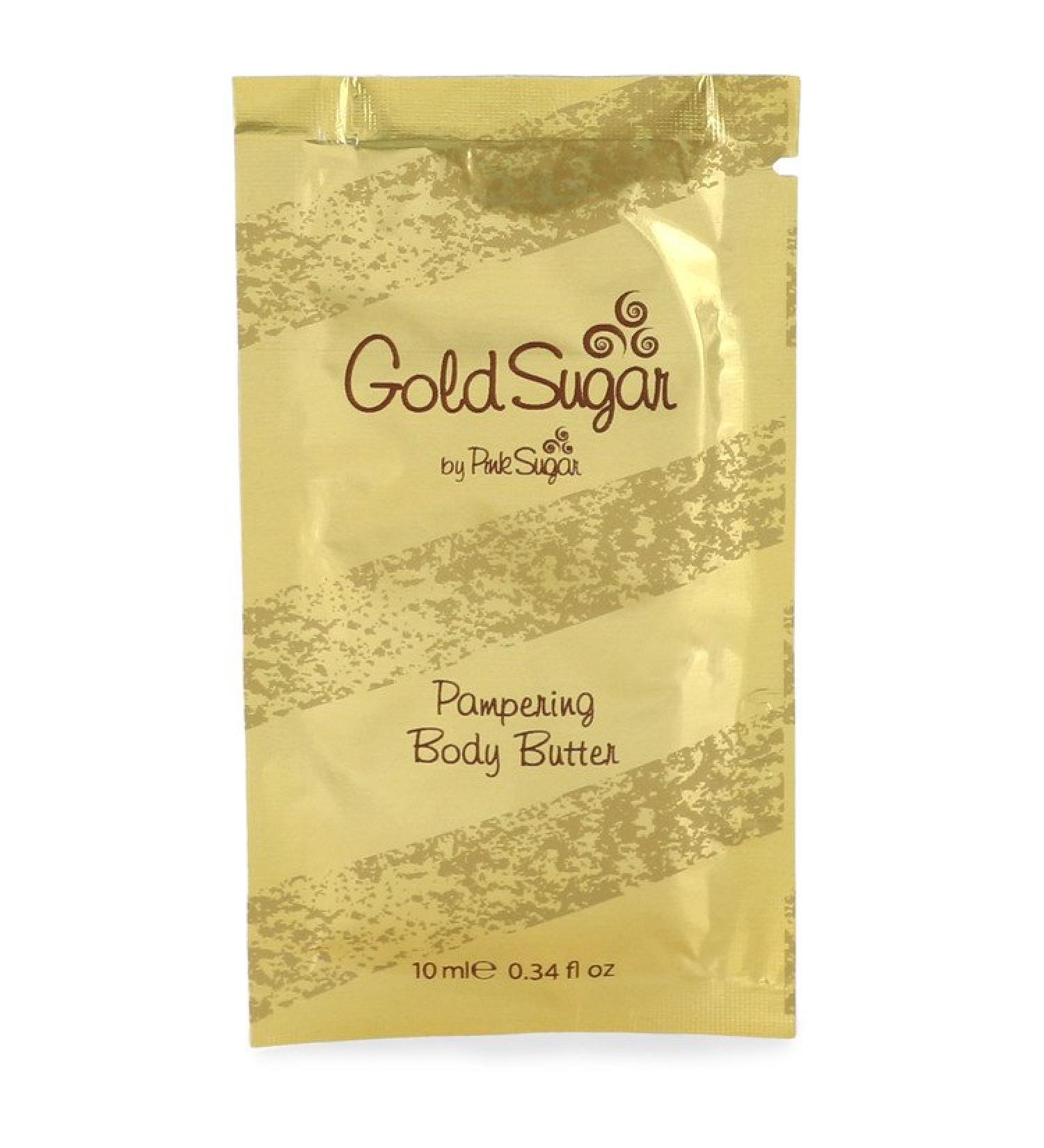 Gold Sugar by Aquolina Body Butter Pouch .34 oz for Women