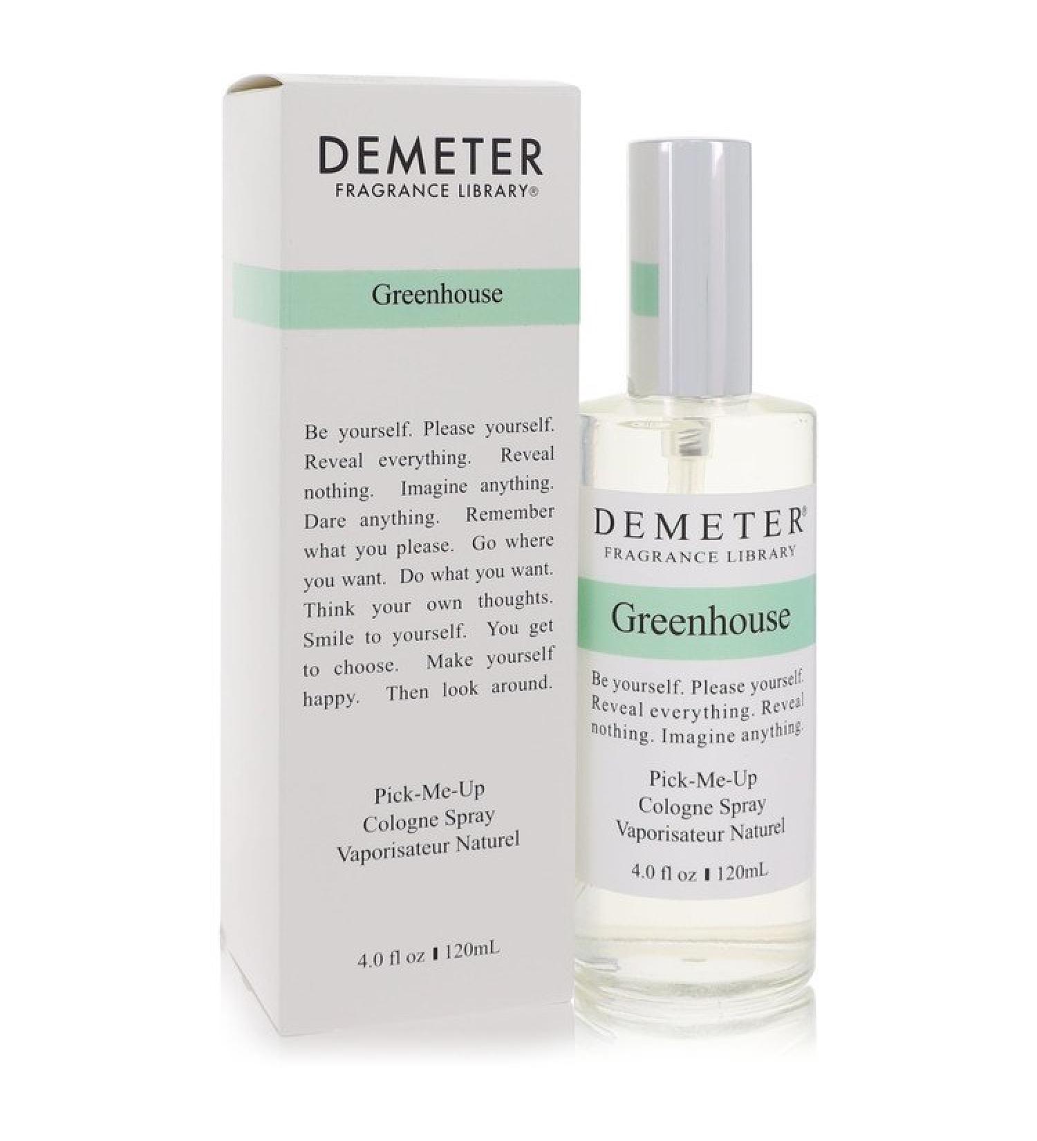 Demeter Greenhouse by Demeter Cologne Spray 4 oz for Women