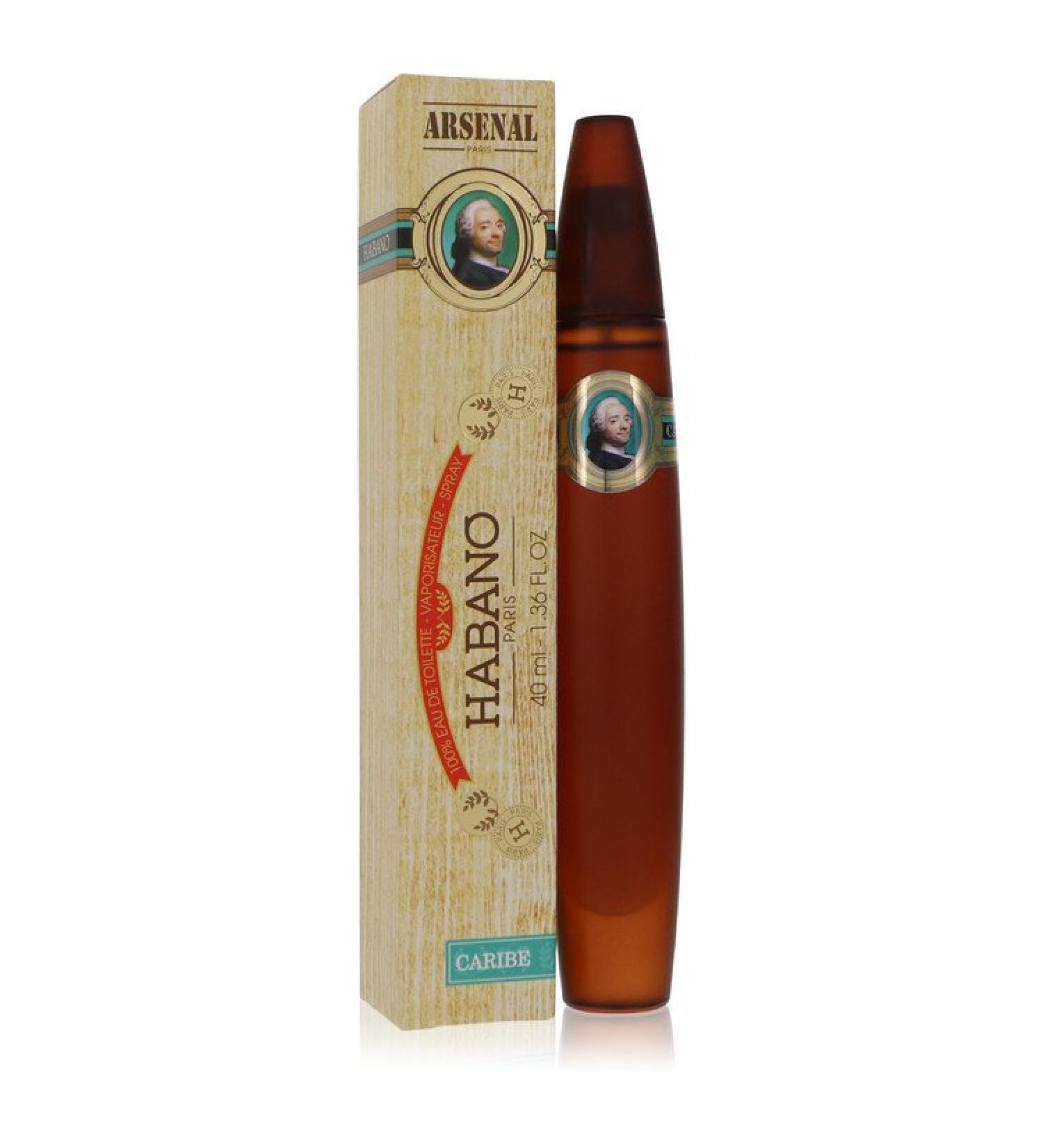 Habano Caribe by Gilles Cantuel Eau De Toilette Spray 1.36 oz for Men