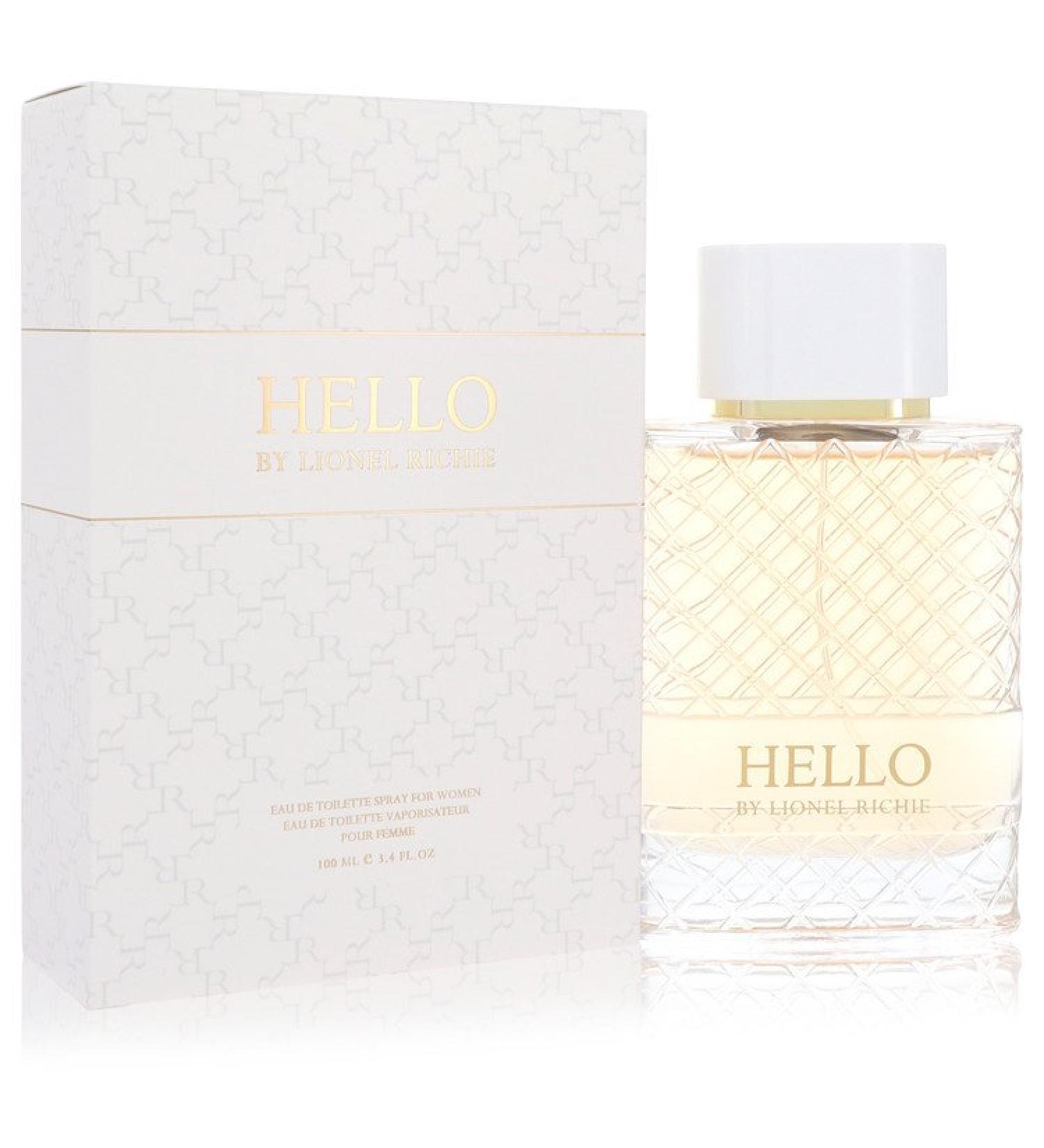 Hello By Lionel Richie by Lionel Richie Eau De Toilette Spray 3.4 oz for Women
