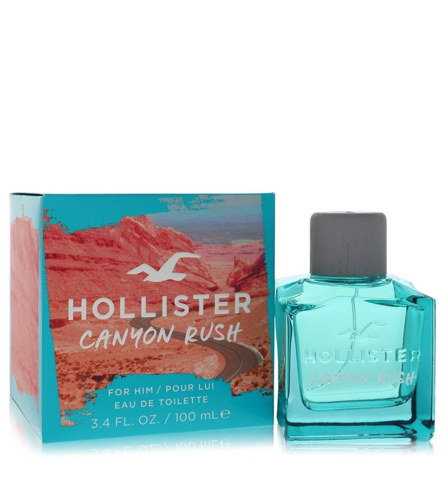 Hollister Canyon Rush by Hollister Eau De Toilette Spray 3.4 oz for Men