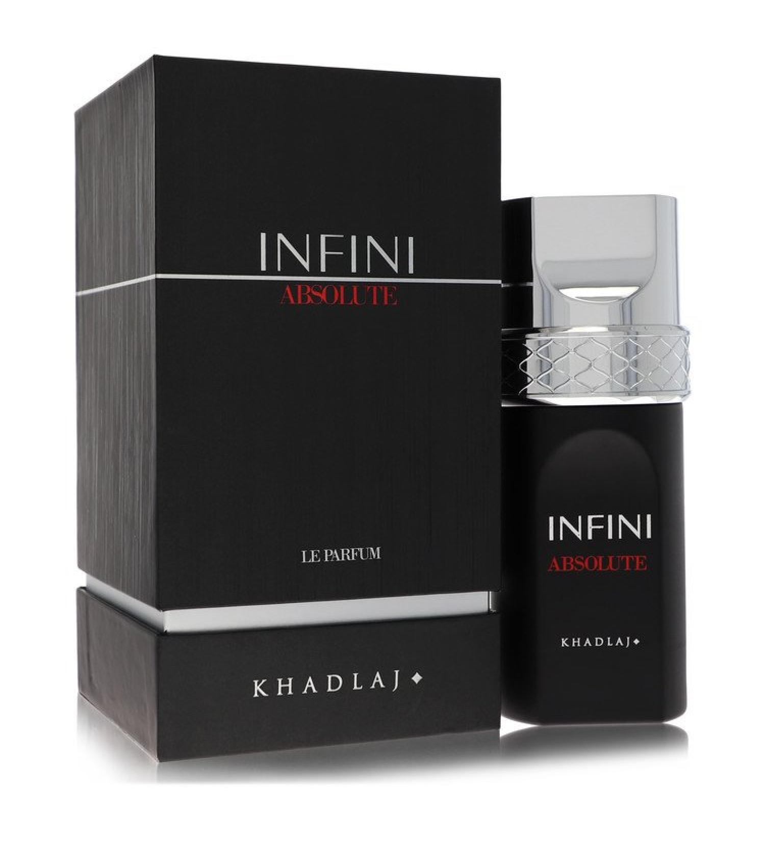 Khadlaj Infini Absolute Le Parfum by Khadlaj Eau De Parfum Spray (Unisex) 3.4 oz for Men