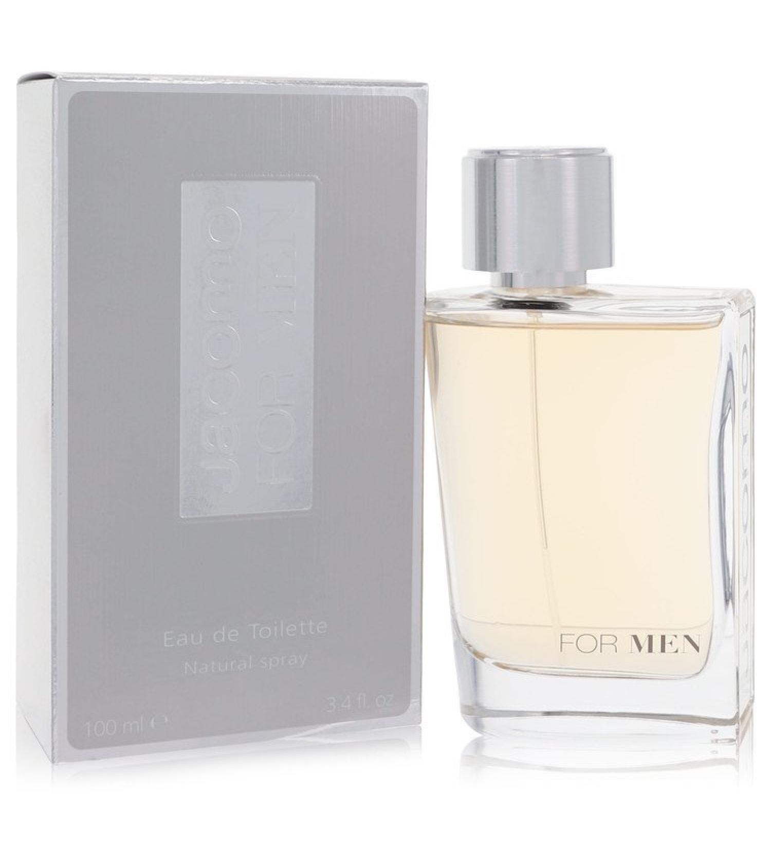 Jacomo Silver by Jacomo Eau De Toilette Spray 3.4 oz for Men