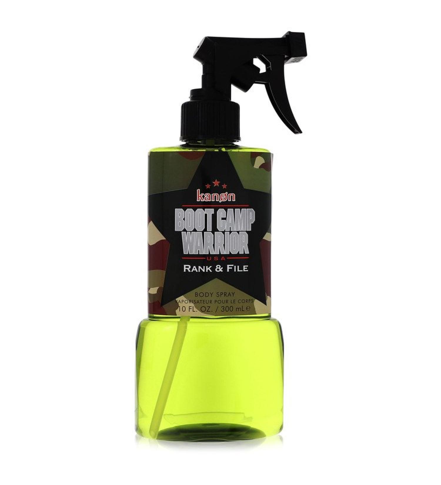 Kanon Boot Camp Warrior Rank & File by Kanon Body Spray 10 oz for Men