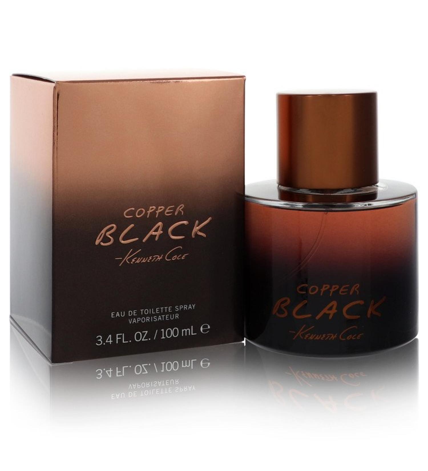 Kenneth Cole Copper Black by Kenneth Cole Eau De Toilette Spray 3.4 oz for Men