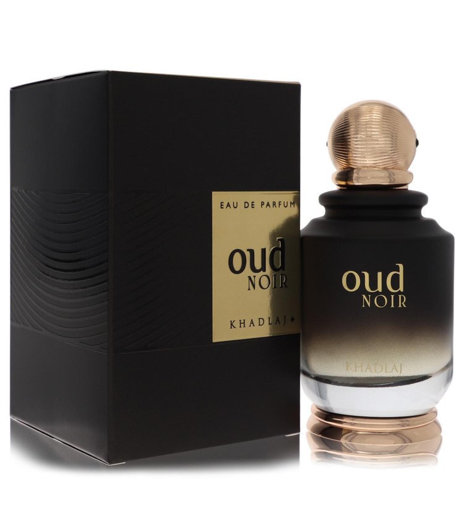 Khadlaj Oud Noir by Khadlaj Eau De Parfum Spray (Unisex) 3.4 oz for Men