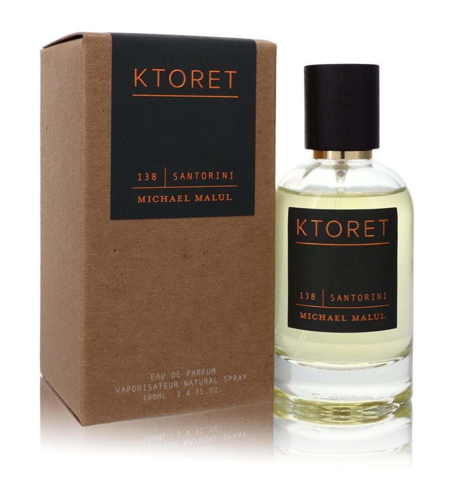Ktoret 138 Santorini by Michael Malul Eau De Parfum Spray 3.4 oz for Men
