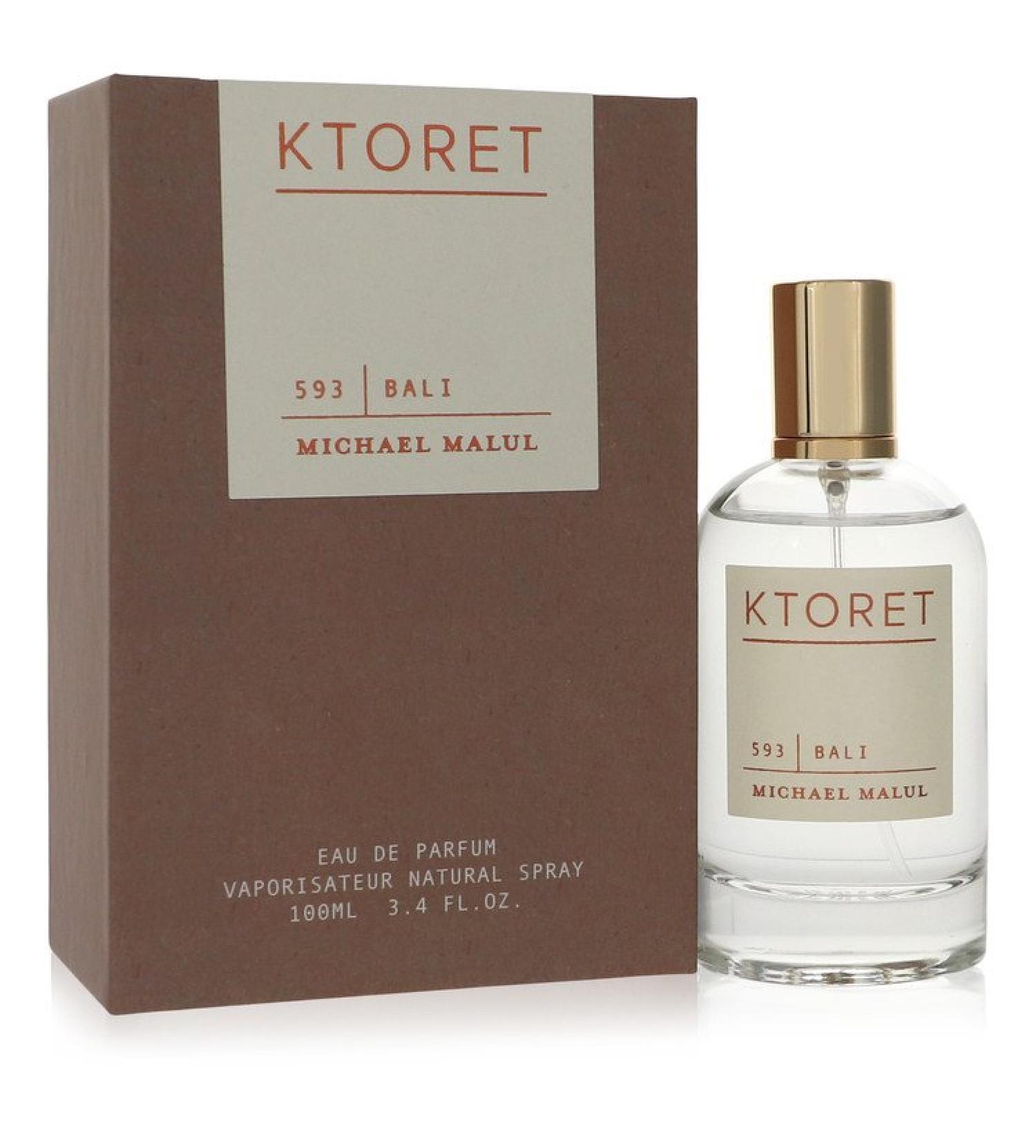 Ktoret 593 Bali by Michael Malul Eau De Parfum Spray 3.4 oz for Women