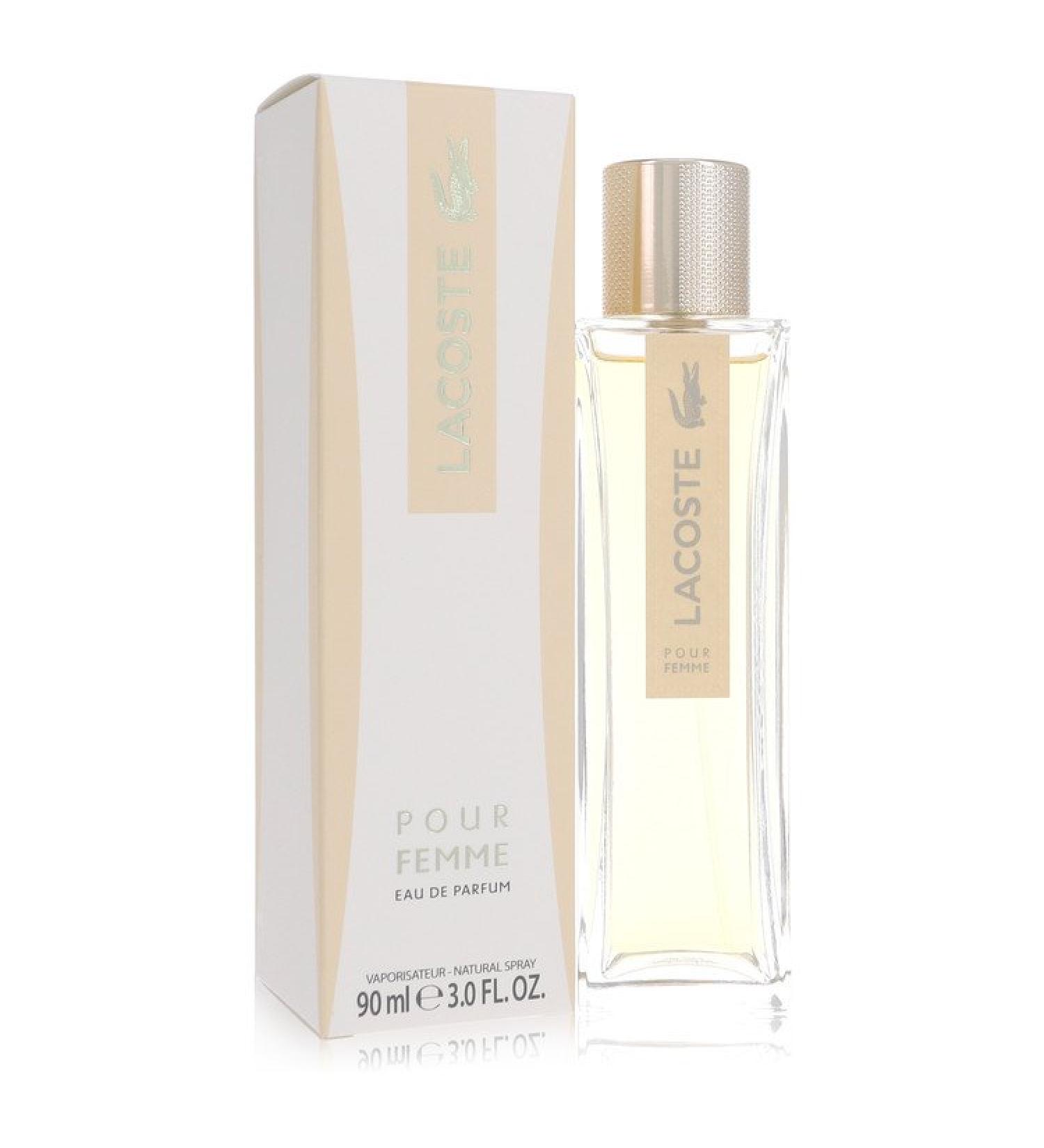 Lacoste Pour Femme by Lacoste Eau De Parfum Spray 3 oz for Women