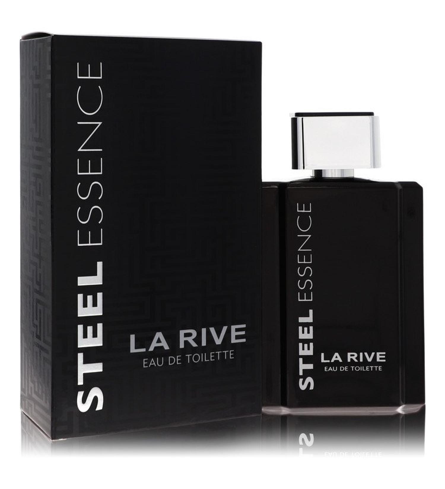 La Rive Steel Essence by La Rive Eau De Toilette Spray 3.3 oz for Men