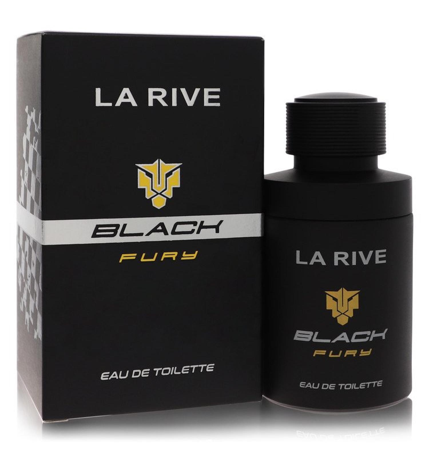 La Rive Black Fury by La Rive Eau De Toilette Spray 2.5 oz for Men