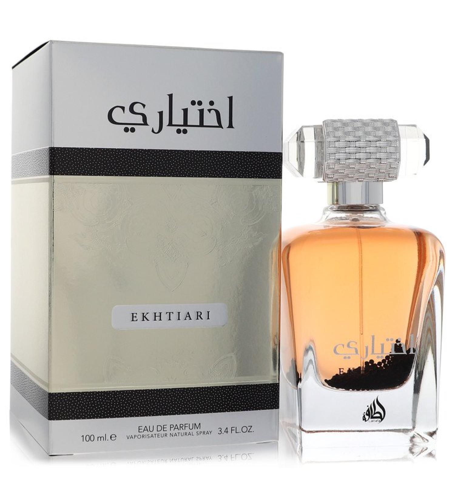 Lattafa Ekhtiari by Lattafa Eau De Parfum Spray (Unisex) 3.4 oz for Men