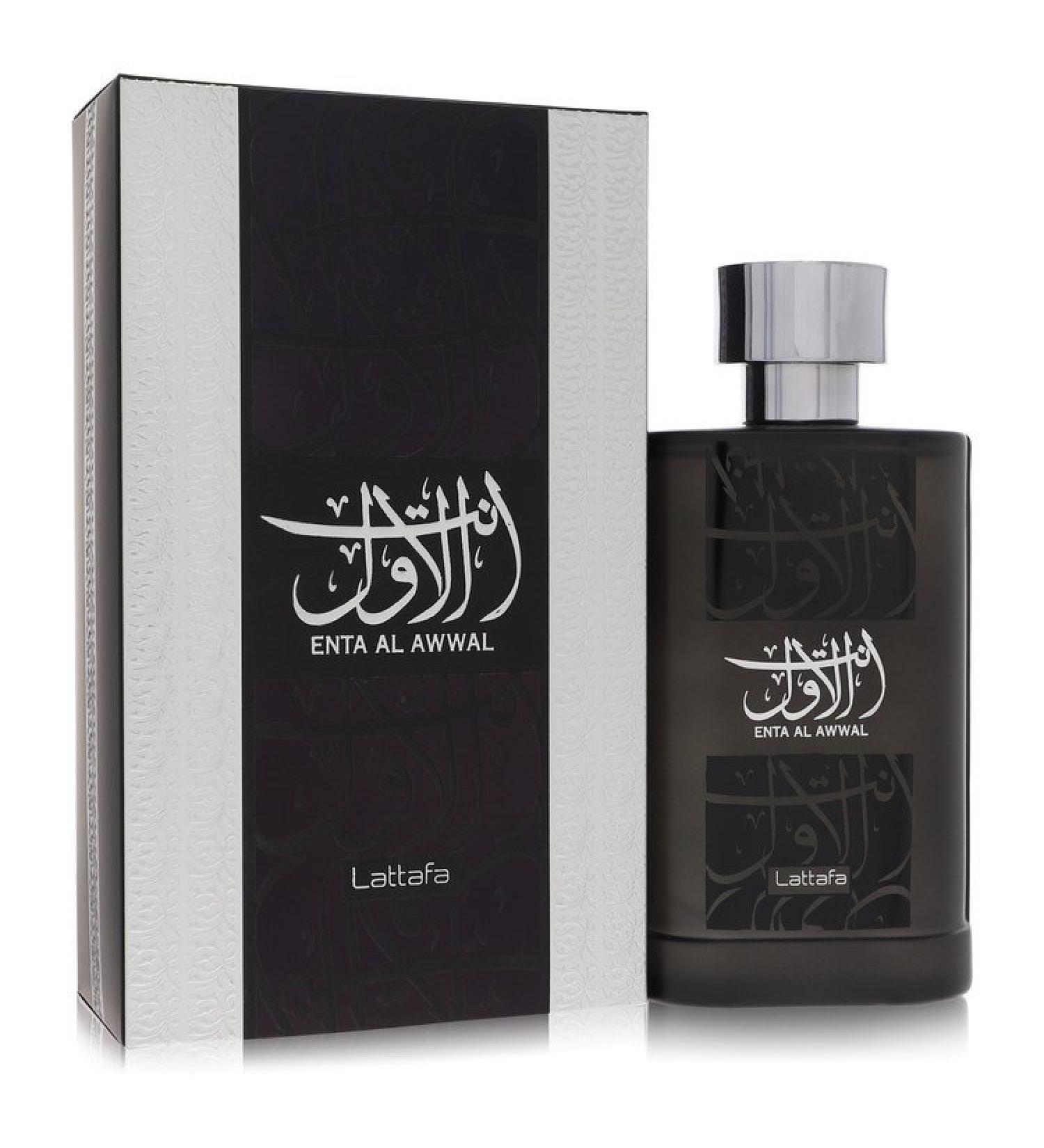 Lattafa Enta Al Awwal by Lattafa Eau De Parfum Spray (Unisex) 3.4 oz for Men