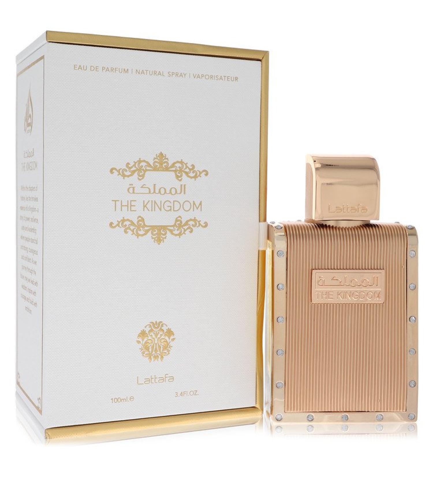 Lattafa The Kingdom by Lattafa Eau De Parfum Spray 3.4 oz for Men