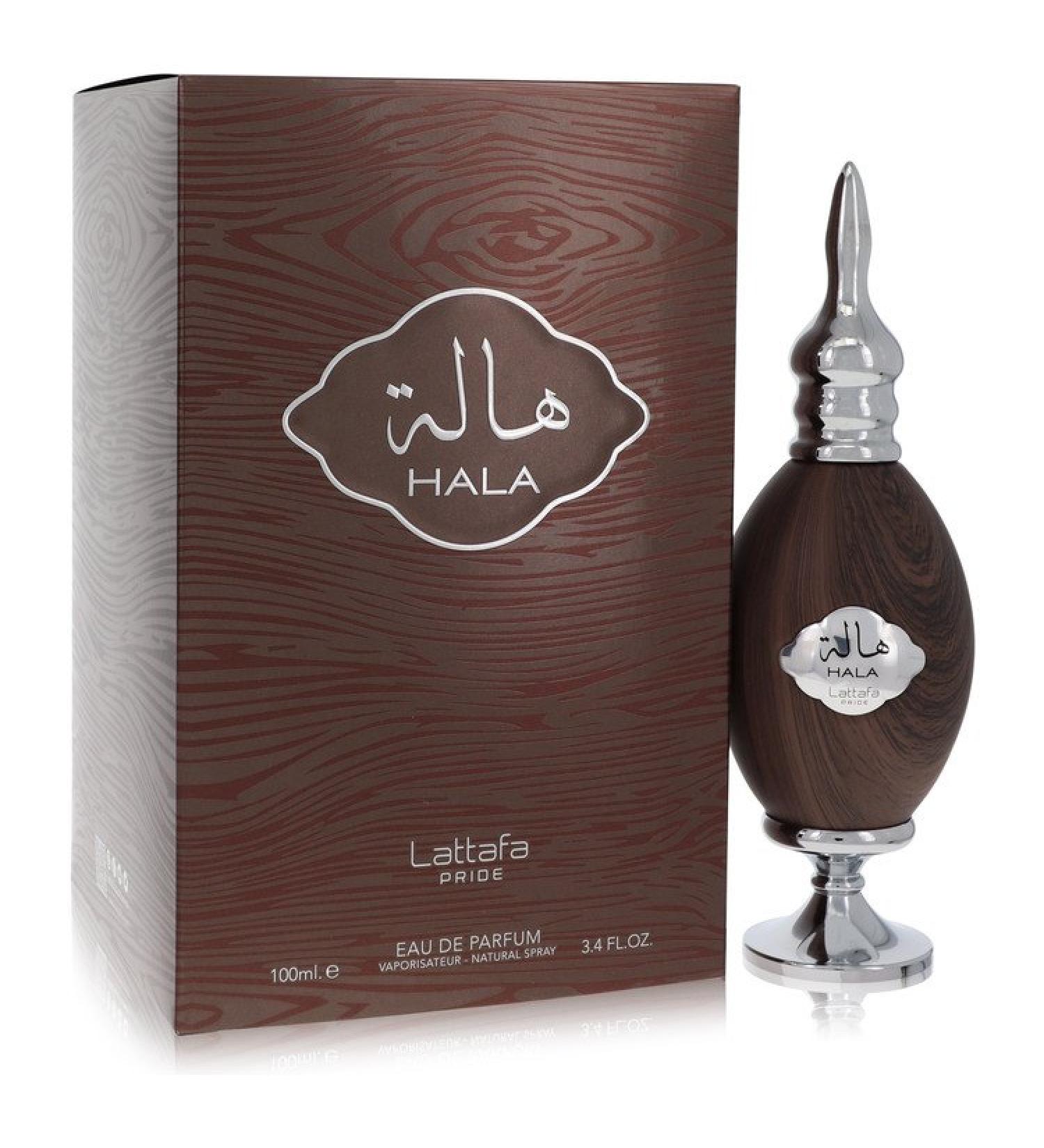 Lattafa Pride Hala Silver by Lattafa Eau De Parfum Spray 3.4 oz for Men