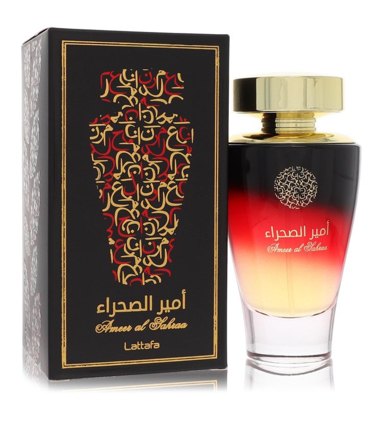 Lattafa Ameer Al Sahraa by Lattafa Eau De Parfum Spray (Unisex) 3.4 oz for Men