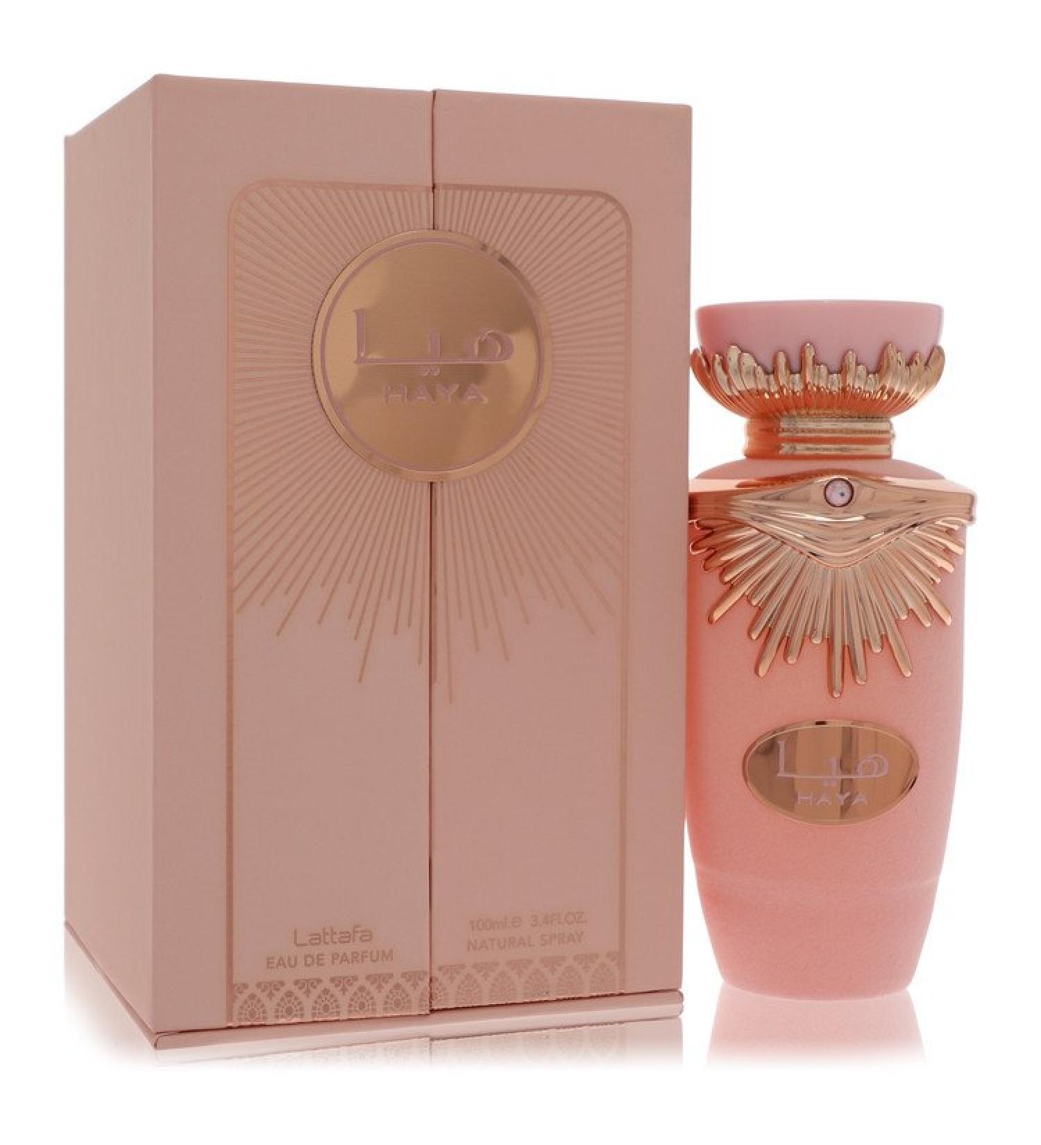 Lattafa Haya by Lattafa Eau De Parfum Spray 3.4 oz for Women