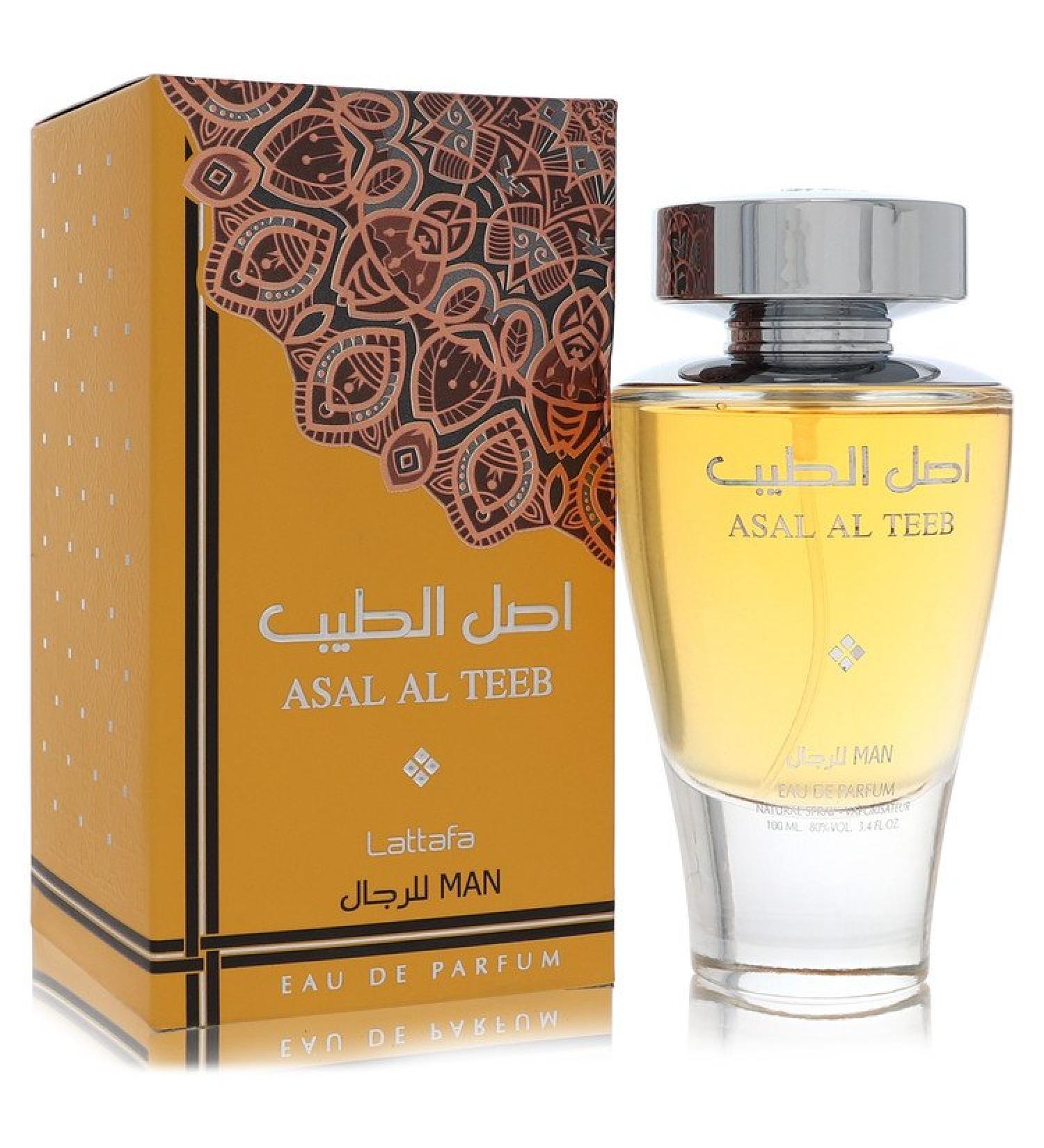 Lattafa Asal Al Teeb by Lattafa Eau De Parfum Spray 3.4 oz for Men