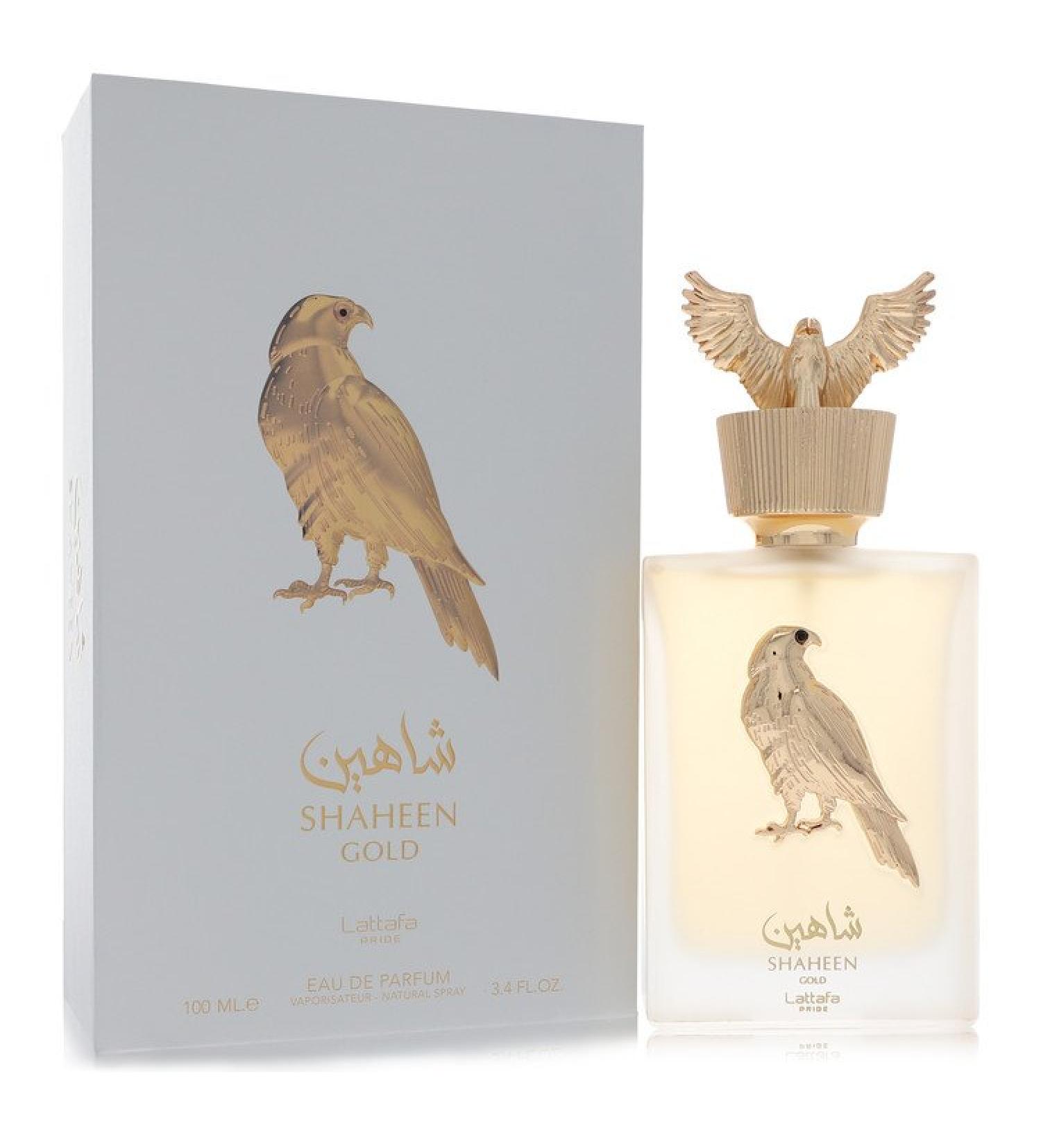Lattafa Pride Shaheen Gold by Lattafa Eau De Parfum Spray 3.4 oz for Women