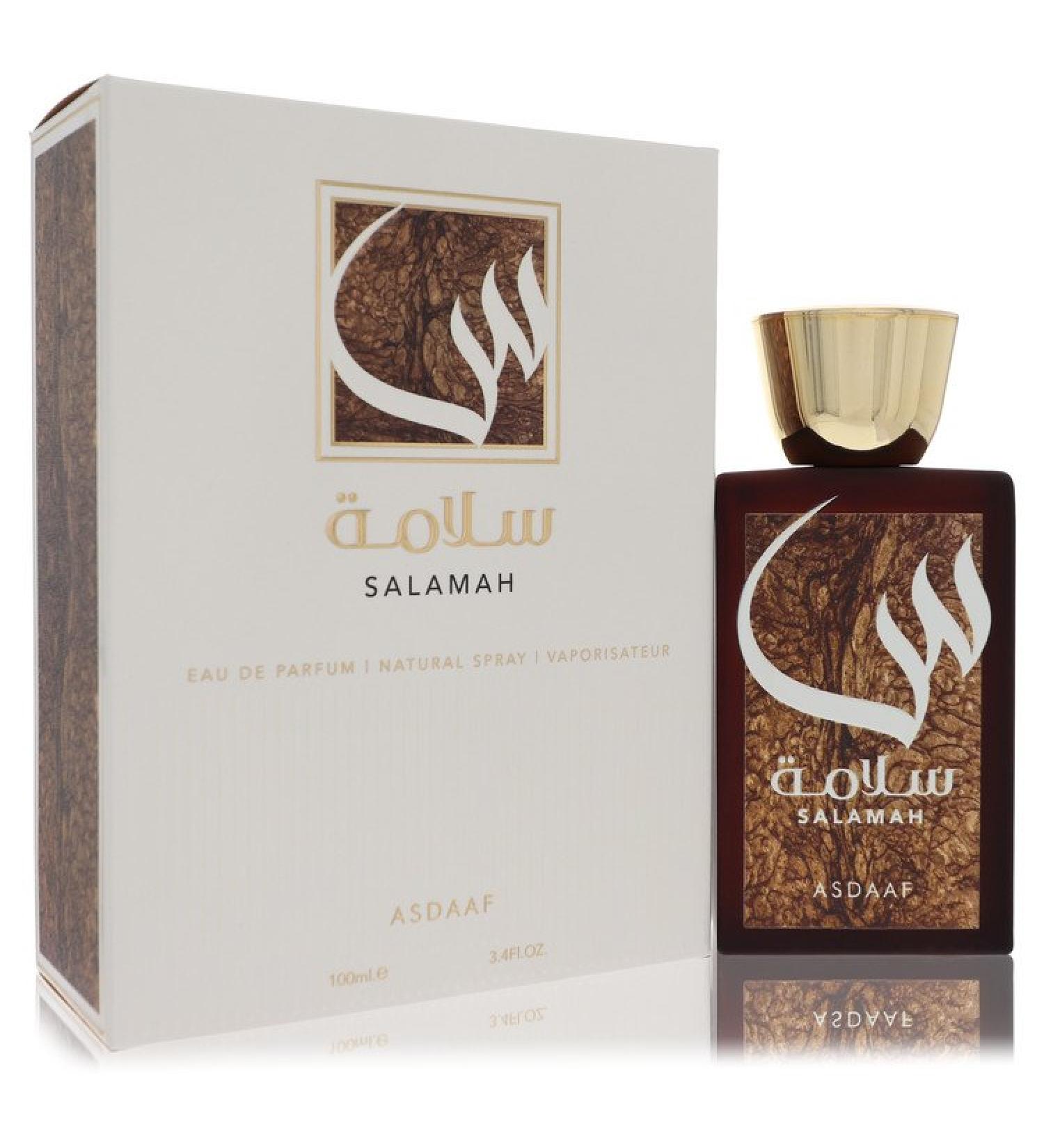 Lattafa Asdaaf Salamah by Lattafa Eau De Parfum Spray (Unisex) 3.4 oz for Women