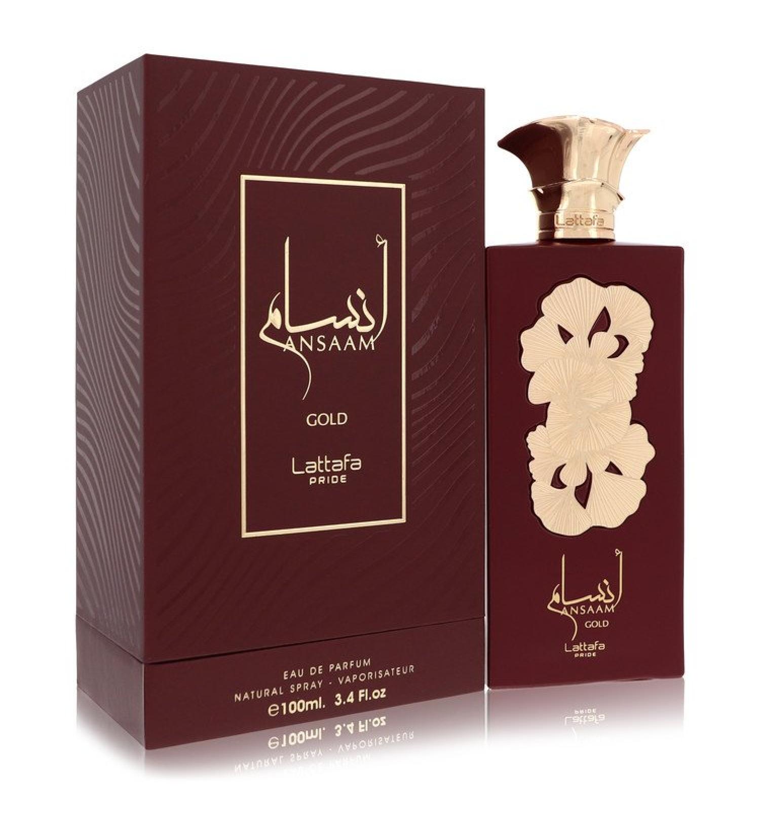 Lattafa Pride Ansaam Gold by Lattafa Eau De Parfum Spray (Unisex) 3.4 oz for Women