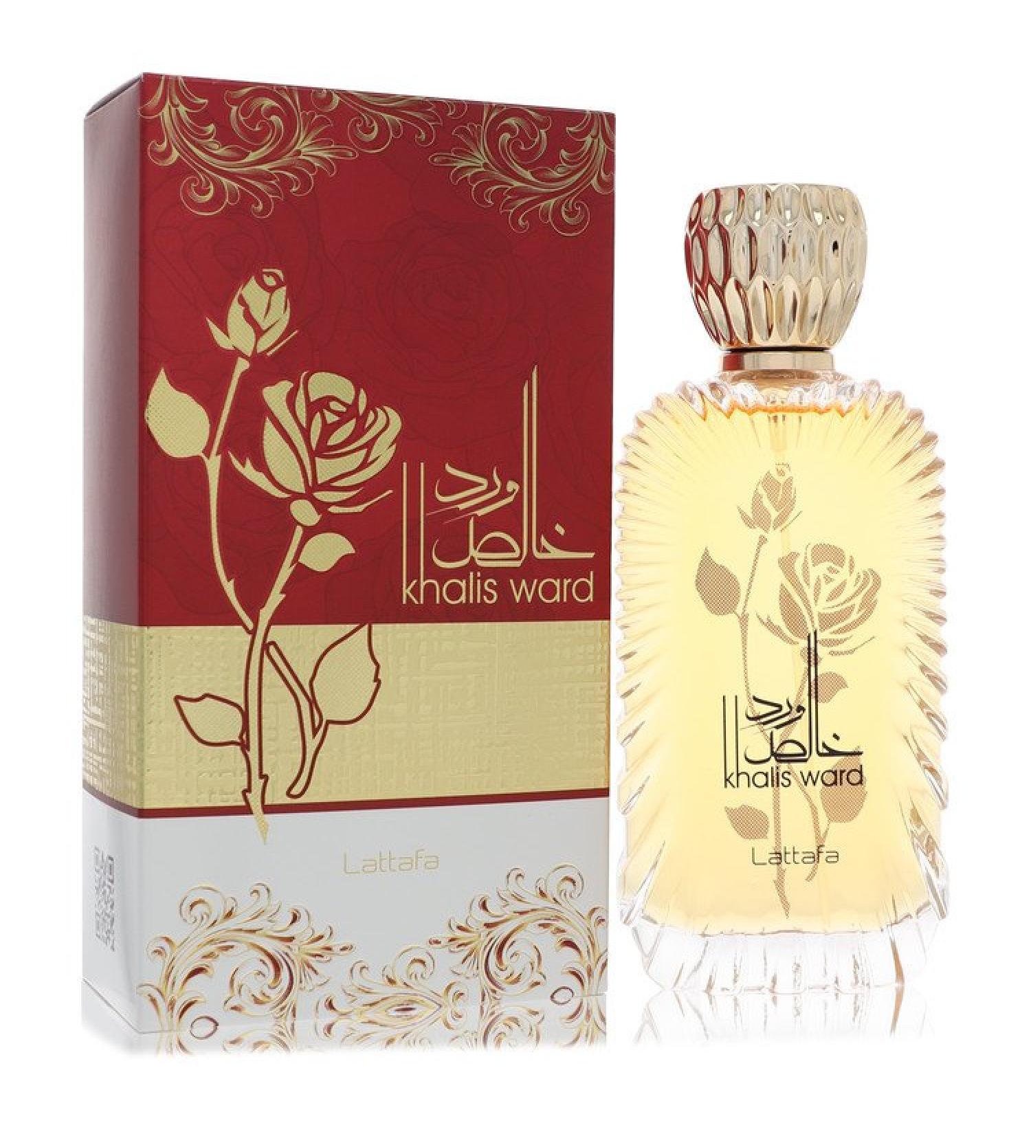 Lattafa Khalis Ward by Lattafa Eau De Parfum Spray (Unisex) 2.72 oz for Women