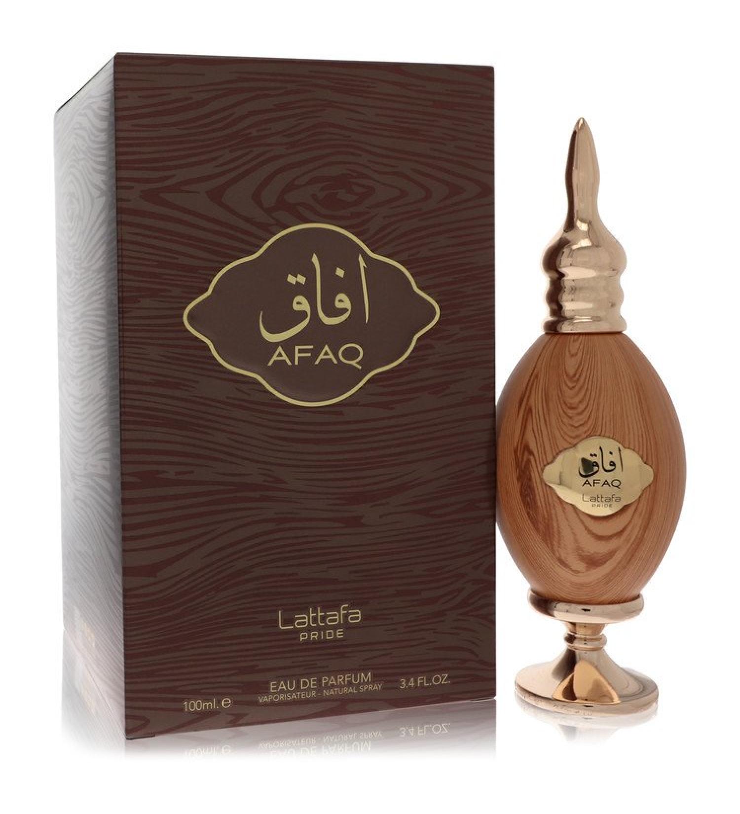 Lattafa Pride Afaq Gold by Lattafa Eau De Parfum Spray (Unisex) 3.4 oz for Women