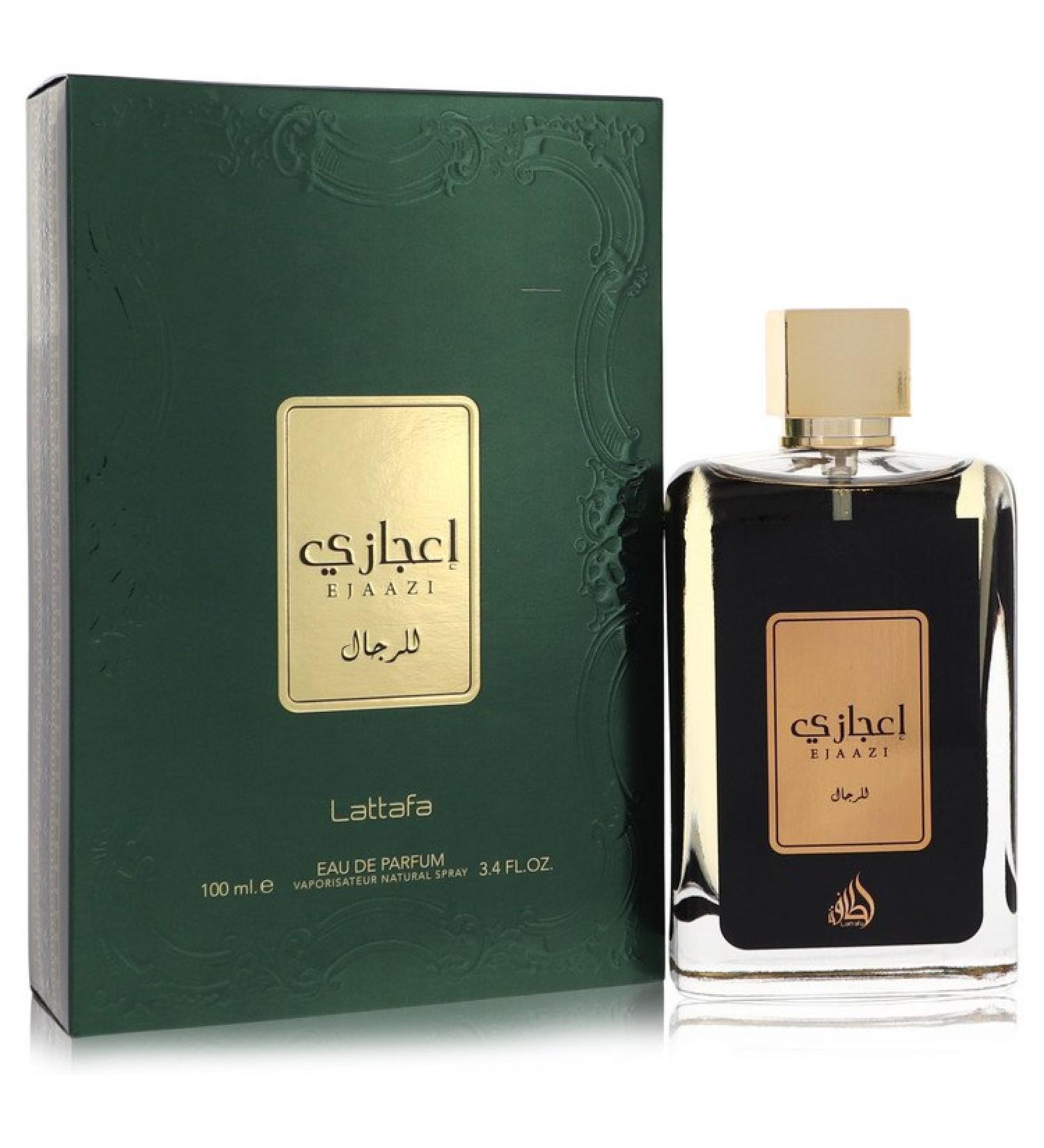 Lattafa Ejaazi by Lattafa Eau De Parfum Spray (Unisex) 3.4 oz for Men