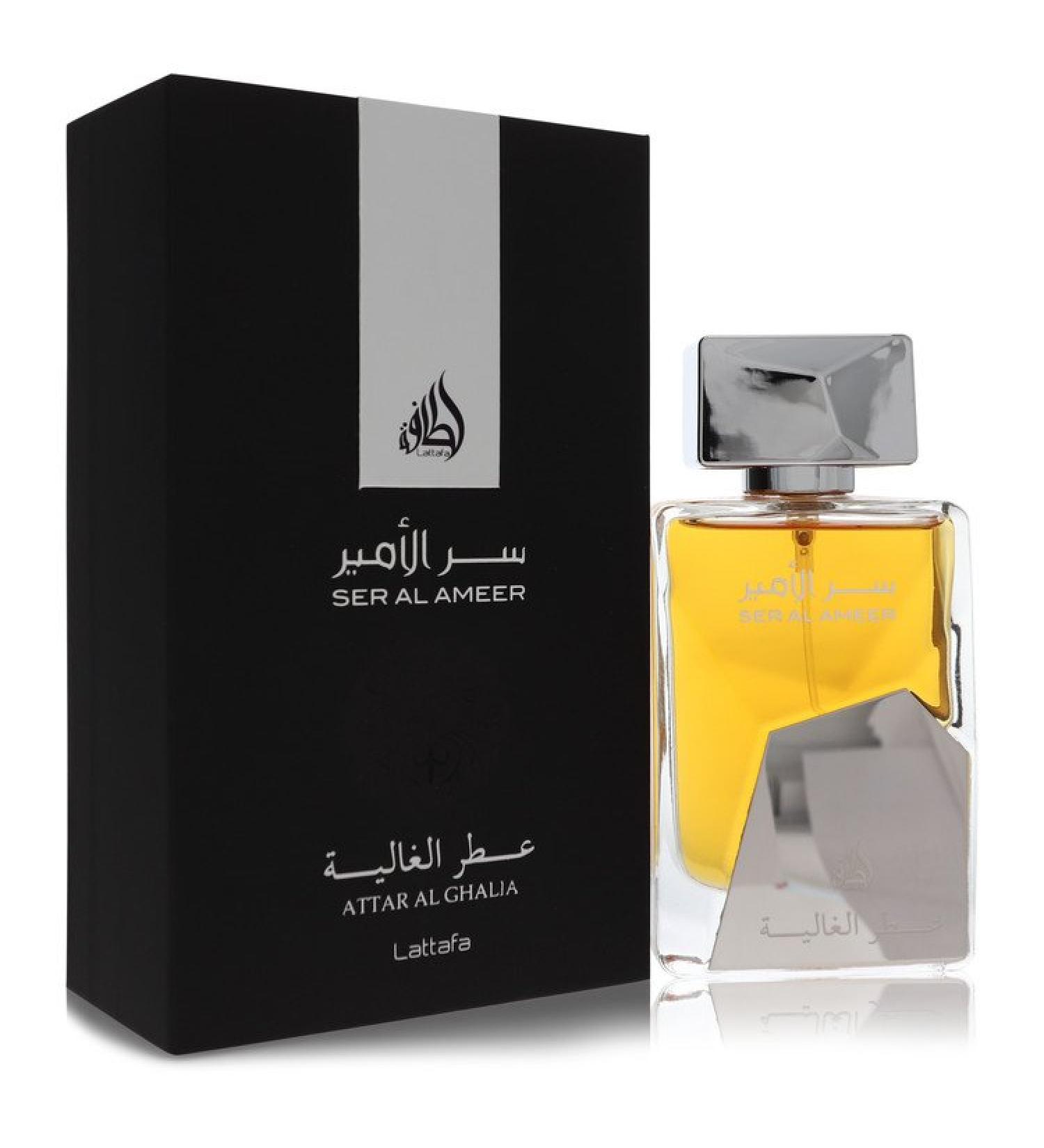 Lattafa Ser Al Ameer by Lattafa Eau De Parfum Spray (Unisex) 3.4 oz for Men